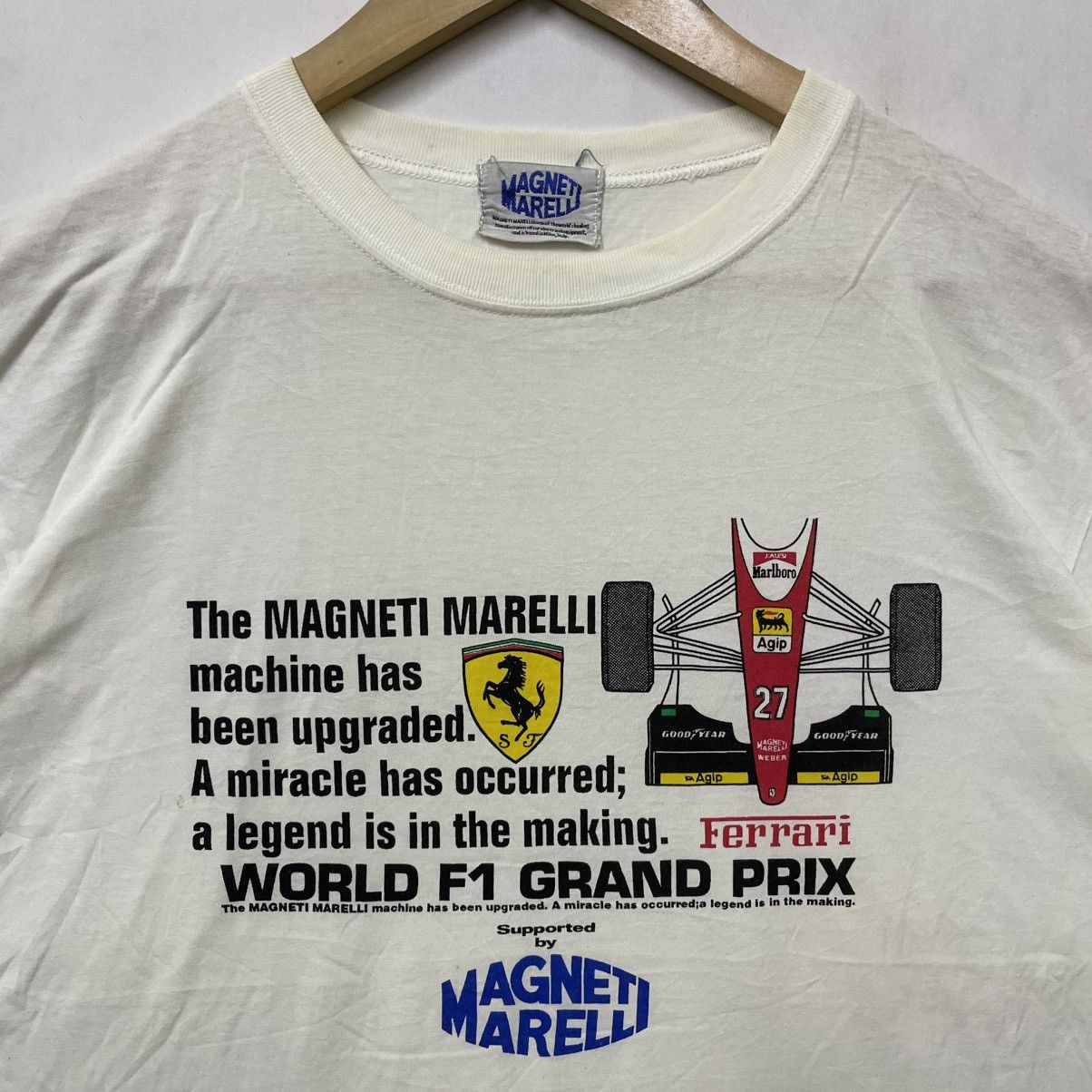 Ferrari Vintage 90s Ferrari Magnet Marelli Size US M / EU 48-50 / 2 - 2 Thumbnail