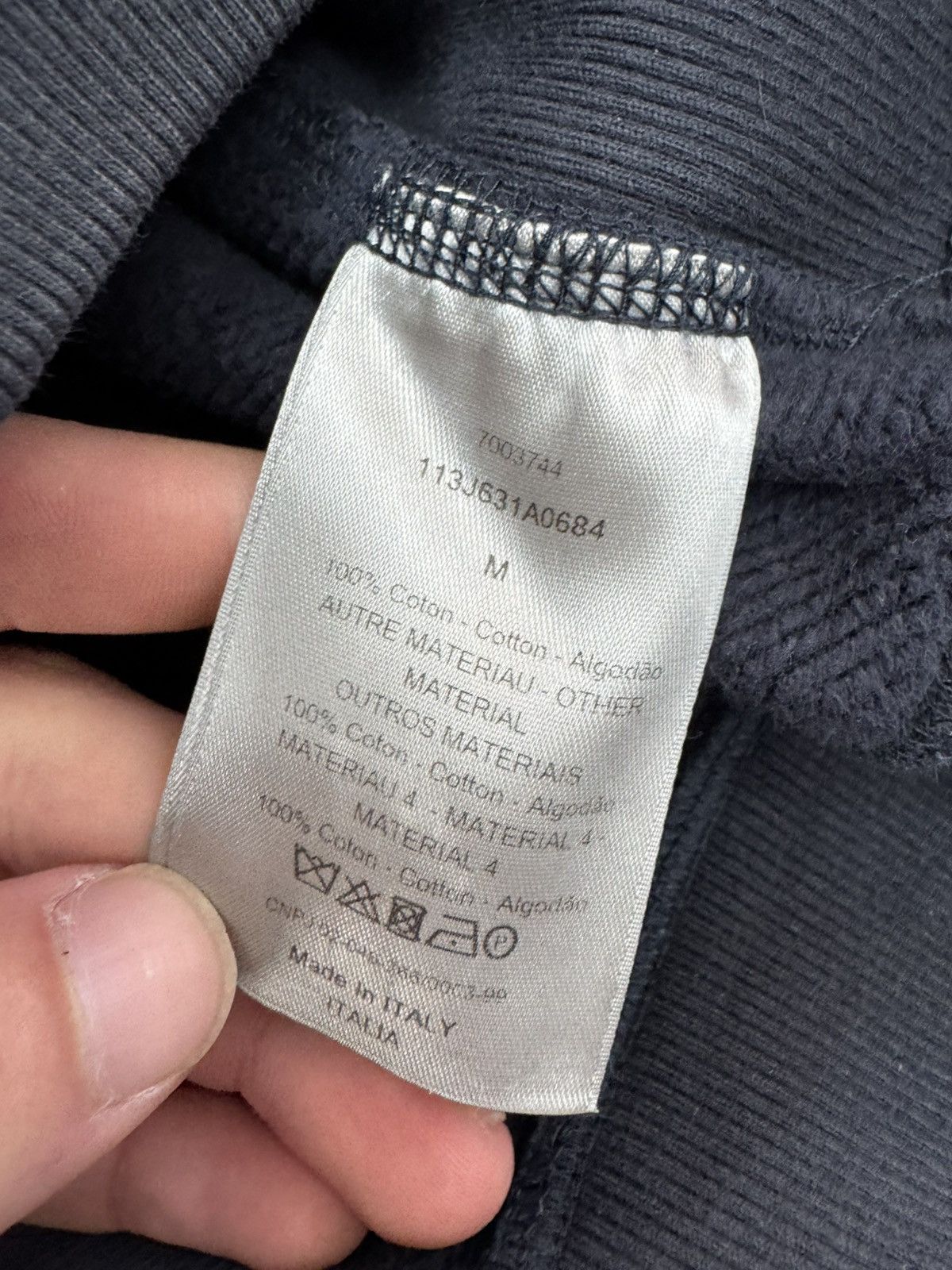 Dior Dior oblique towel hoodie Size US M / EU 48-50 / 2 - 5 Thumbnail