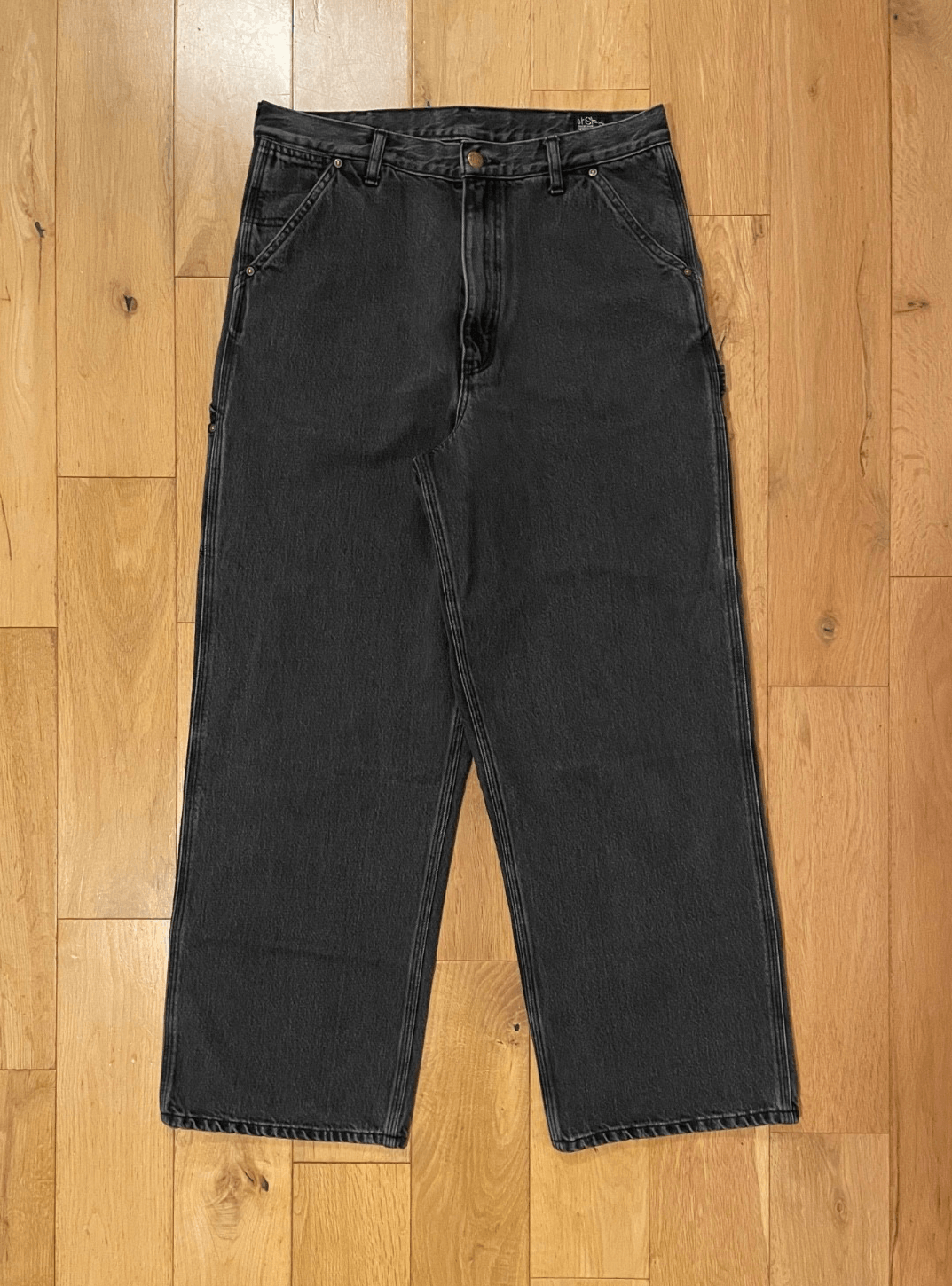 Orslow orSlow Dad's Fit Painter Pants Black Stone Denim Size 2 Size US 32 / EU 48 - 1 Thumbnail