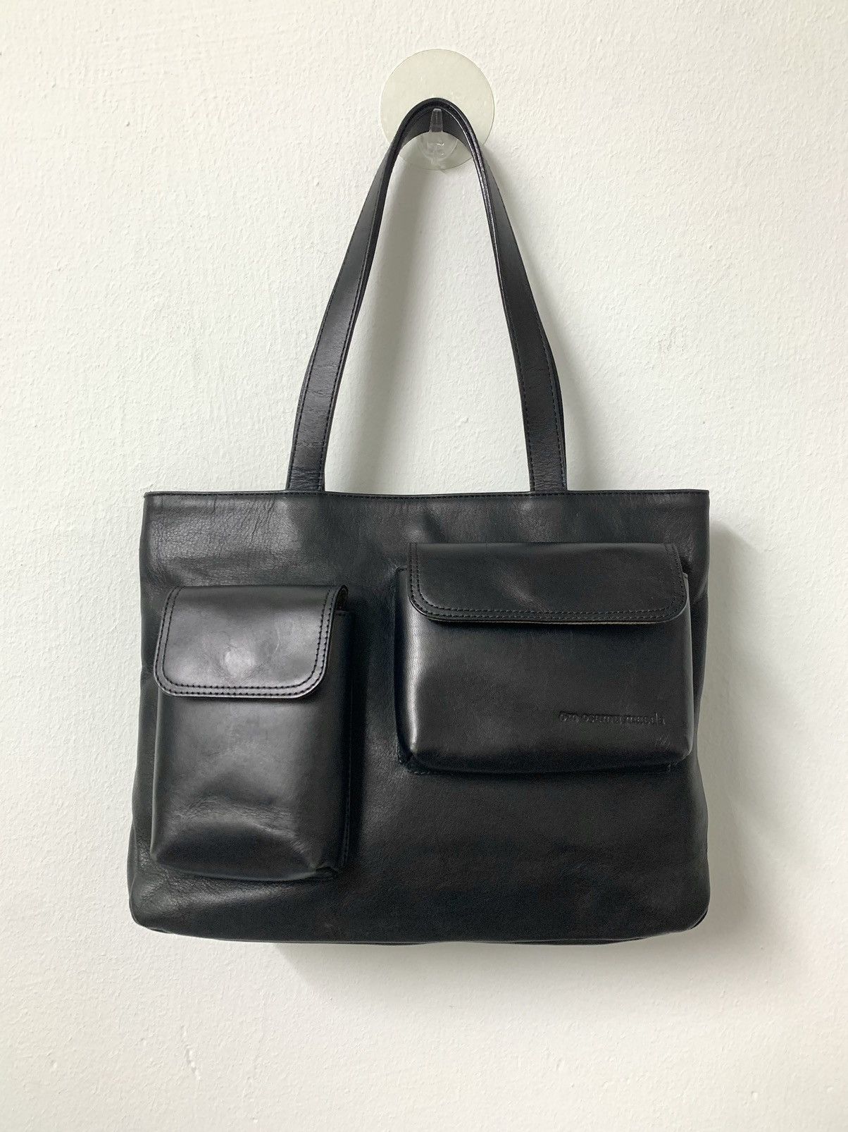Japanese Brand Osema maeda black leather shoulder bag Size ONE SIZE - 1 Thumbnail
