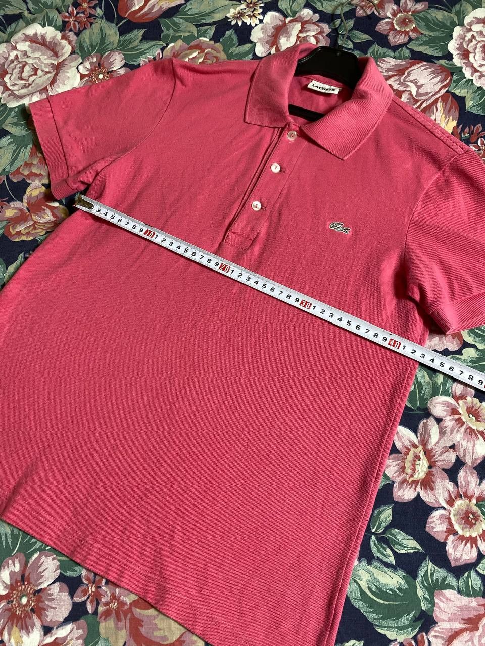Lacoste × Vintage Vintage Lacoste 3D Logo White T-Shirt Size US S / EU 44-46 / 1 - 10 Thumbnail