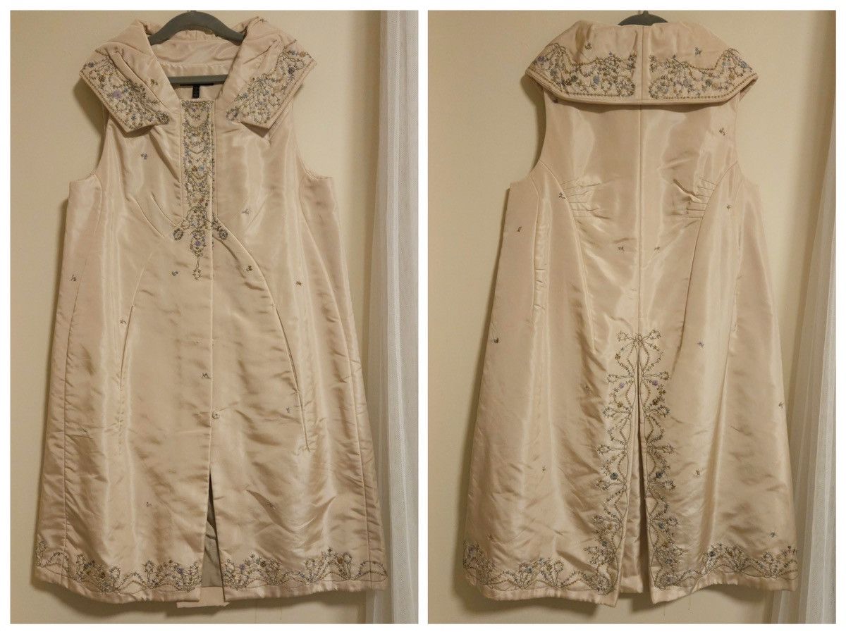 Vintage Rare Vintage SHIATZY CHEN Hand-Embroidered Padded Dress Size S / US 4 / IT 40 - 12 Thumbnail