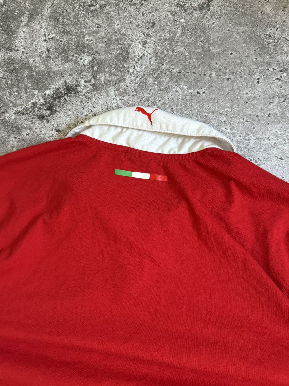 Ferrari × Puma Puma x Ferrari racing Y2K team red polo t shirt Size US XL / EU 56 / 4 - 10 Thumbnail