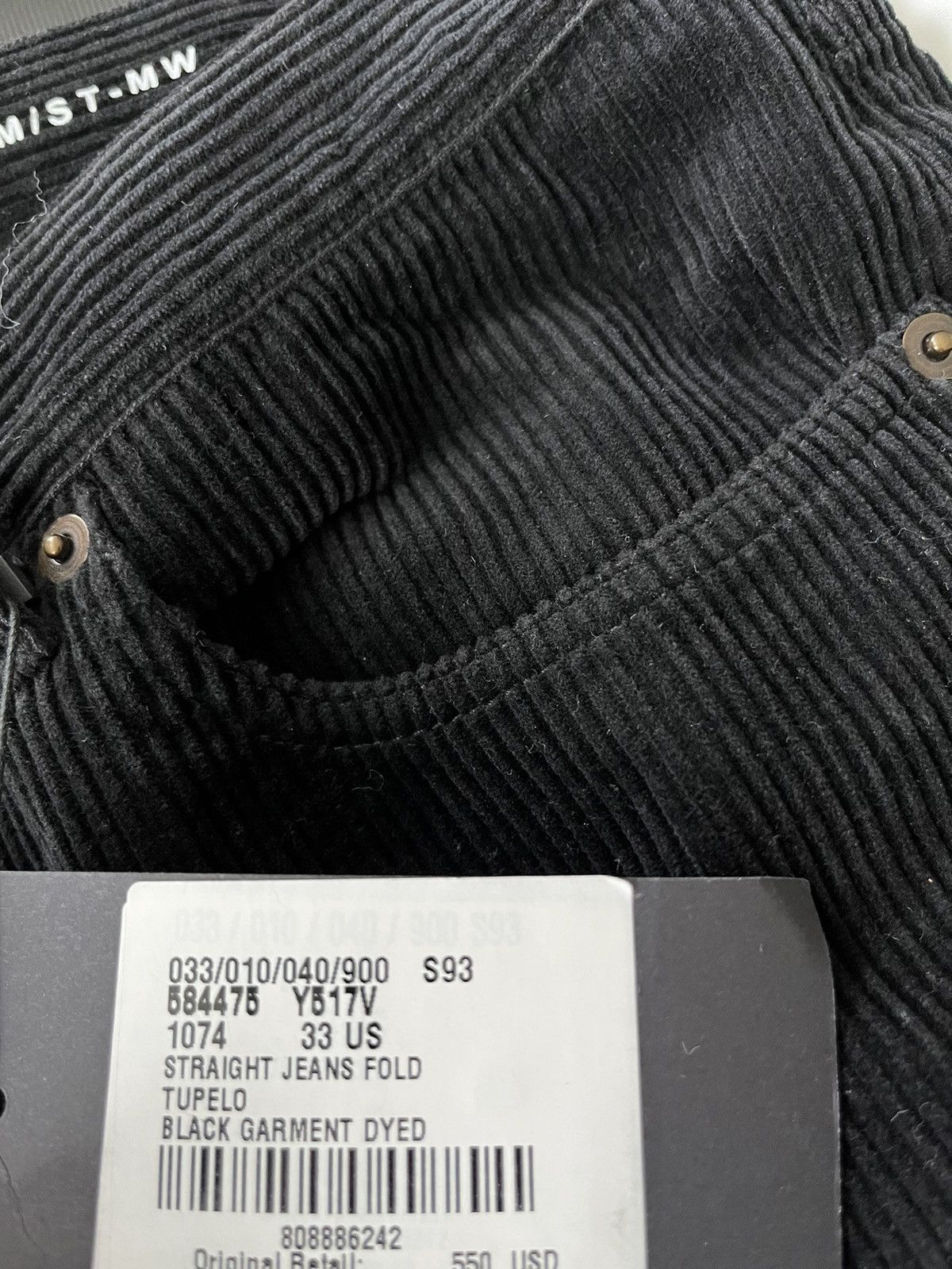 Saint Laurent Paris Saint Laurent Runway Classic Corduroy Pant Brand New Size US 32 / EU 48 - 22 Thumbnail