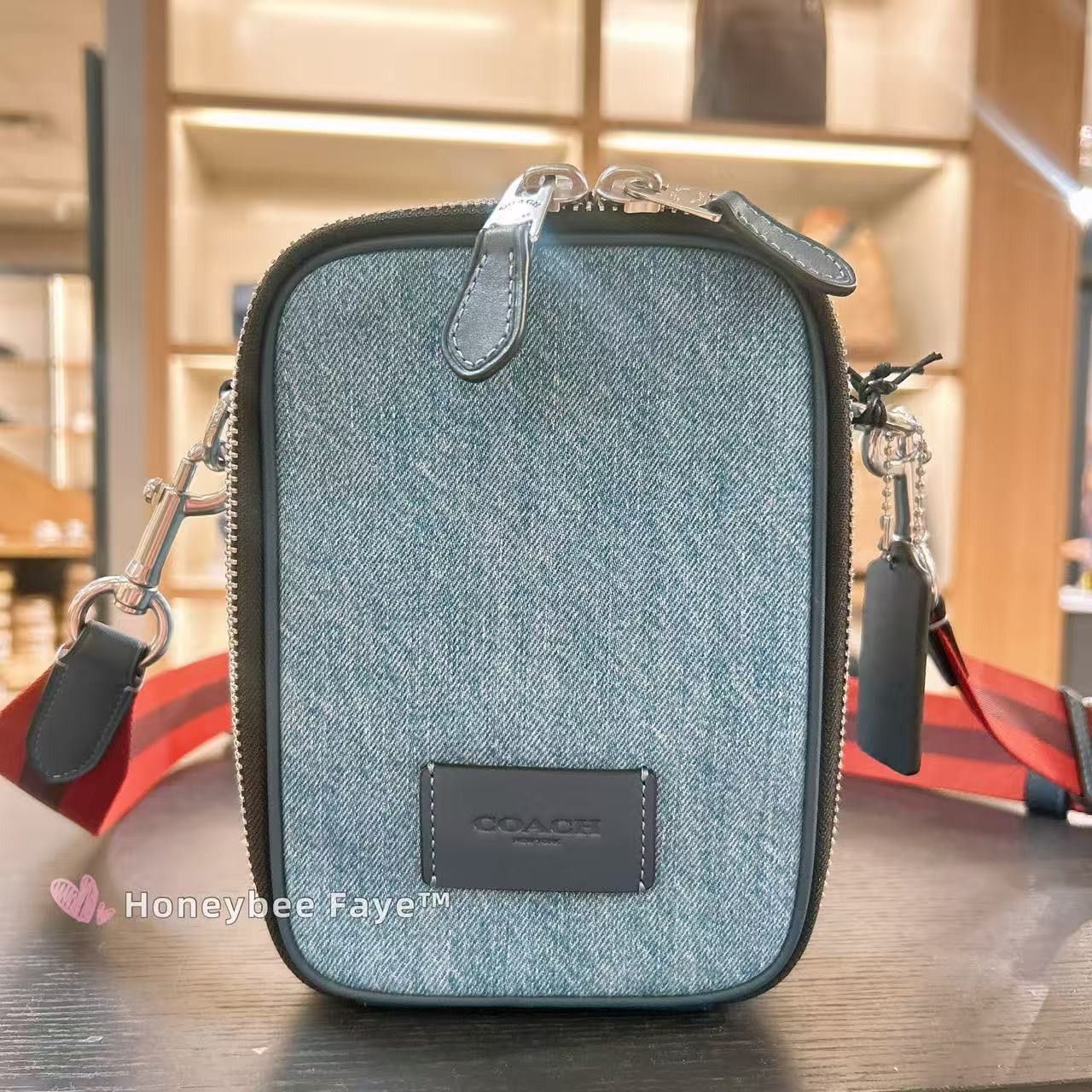 Coach Stanton Crossbody Bag In Regenerative Cotton CDC43 Size ONE SIZE - 1 Thumbnail