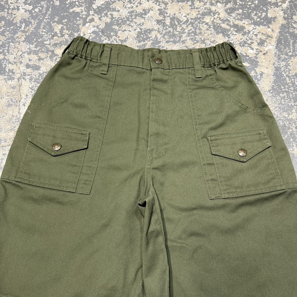 Other Vintage Boy Scouts Of America Green Cargo Shorts Jorts Size US 26 / EU 42 - 10 Thumbnail