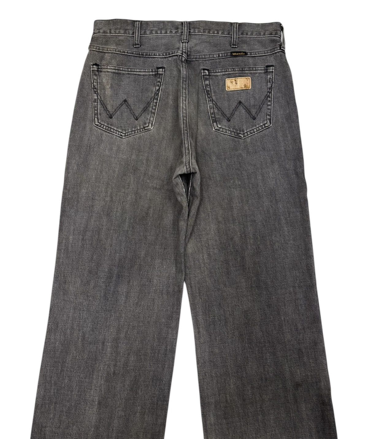 Kapital VINTAGE BAGGY JEANS WRANGLER FADED BLACK LOOSE JEAN Size US 32 / EU 48 - 2 Thumbnail