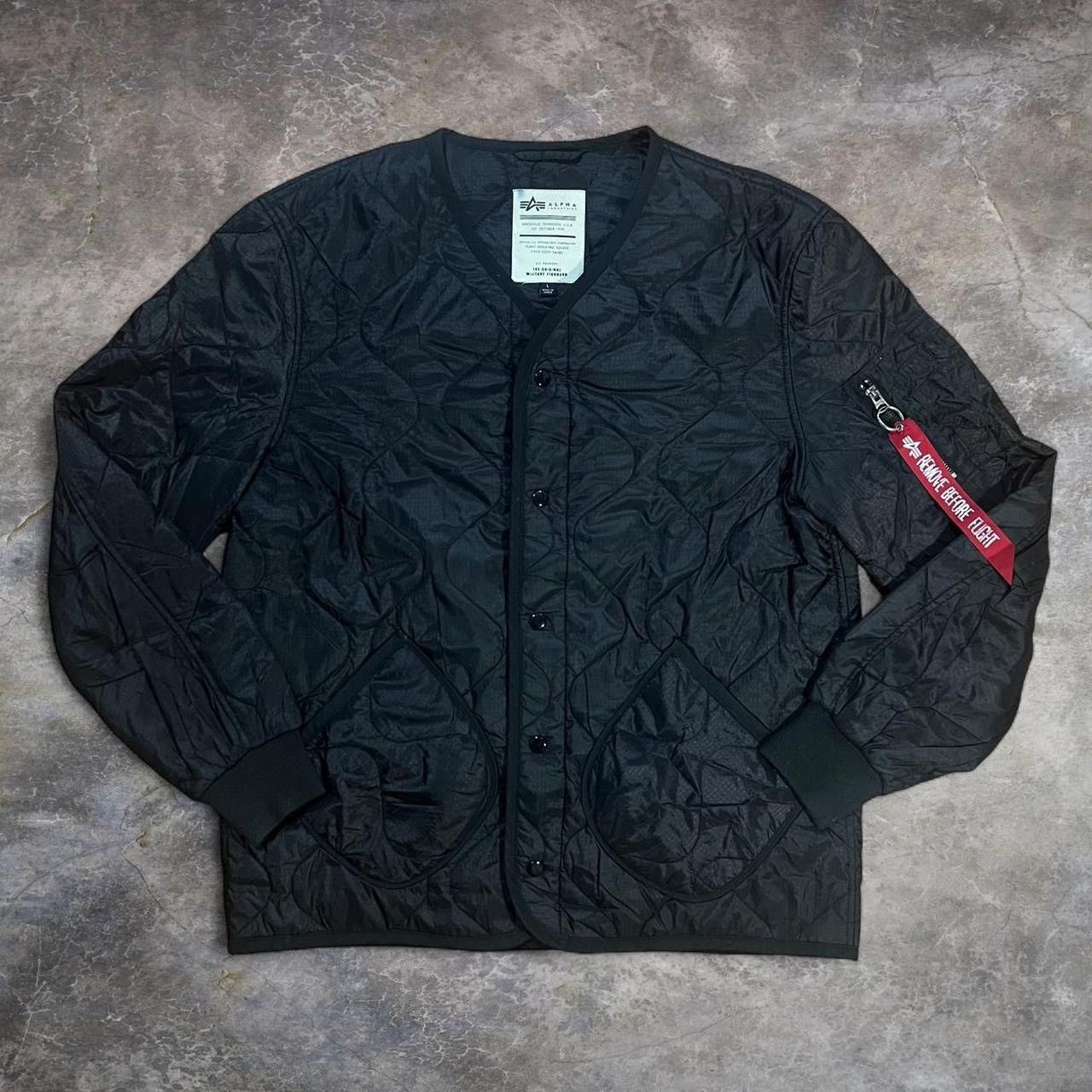 Alpha Industries Alpha Industires | Quilted Black Liner Jacket Size US L / EU 52-54 / 3 - 1 Thumbnail