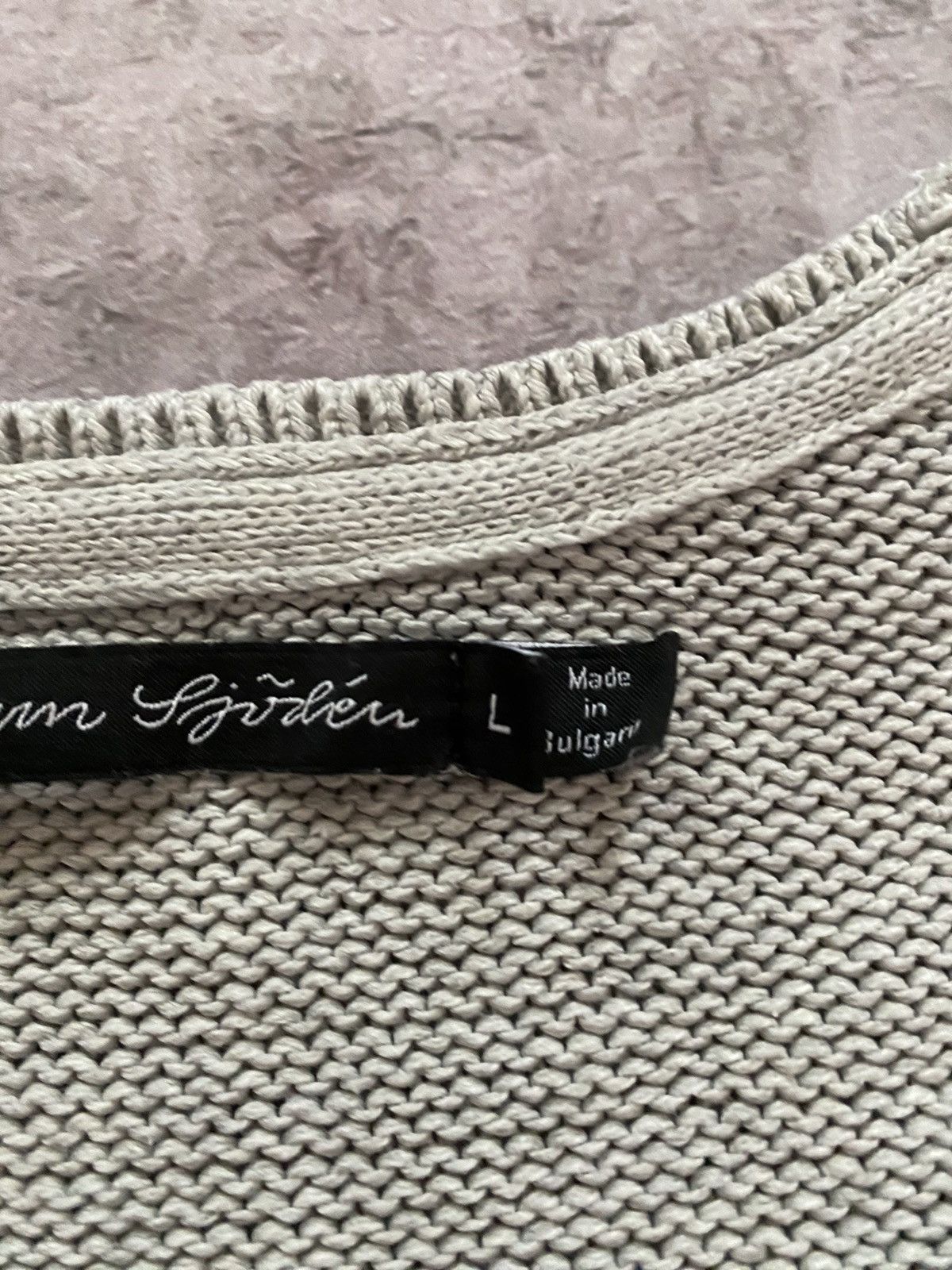 Designer × Gudrun Sjoden Rare Gudrun Sjoden Gray Sweater Floral Flowers Print Size L Size L / US 10 / IT 46 - 11 Thumbnail