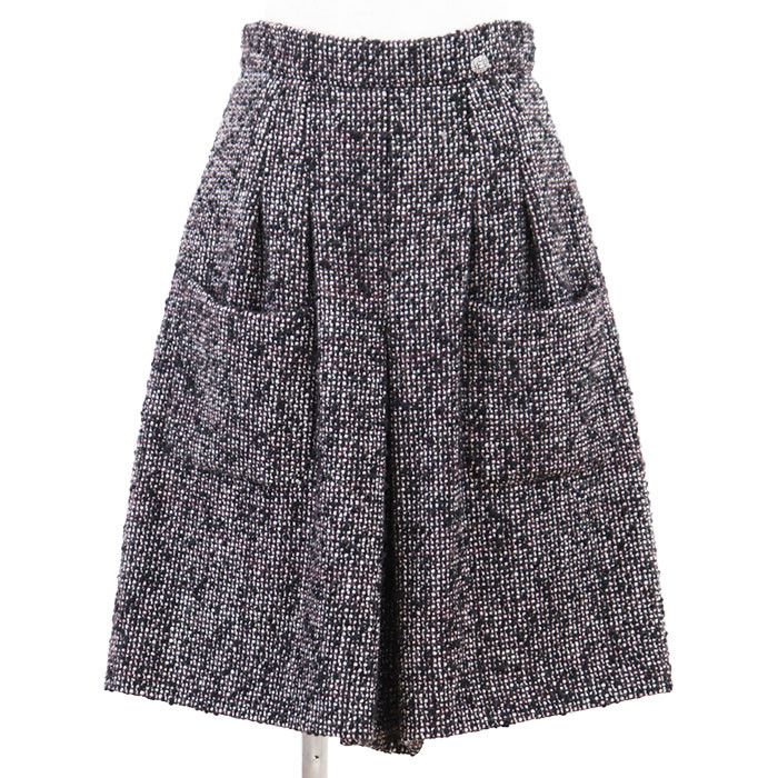 Chanel Chanel Chanel Tweed Wool Alpaca Skirt Others Skirts P44259 DUTY FREE for USA Size ONE SIZE - 1 Thumbnail