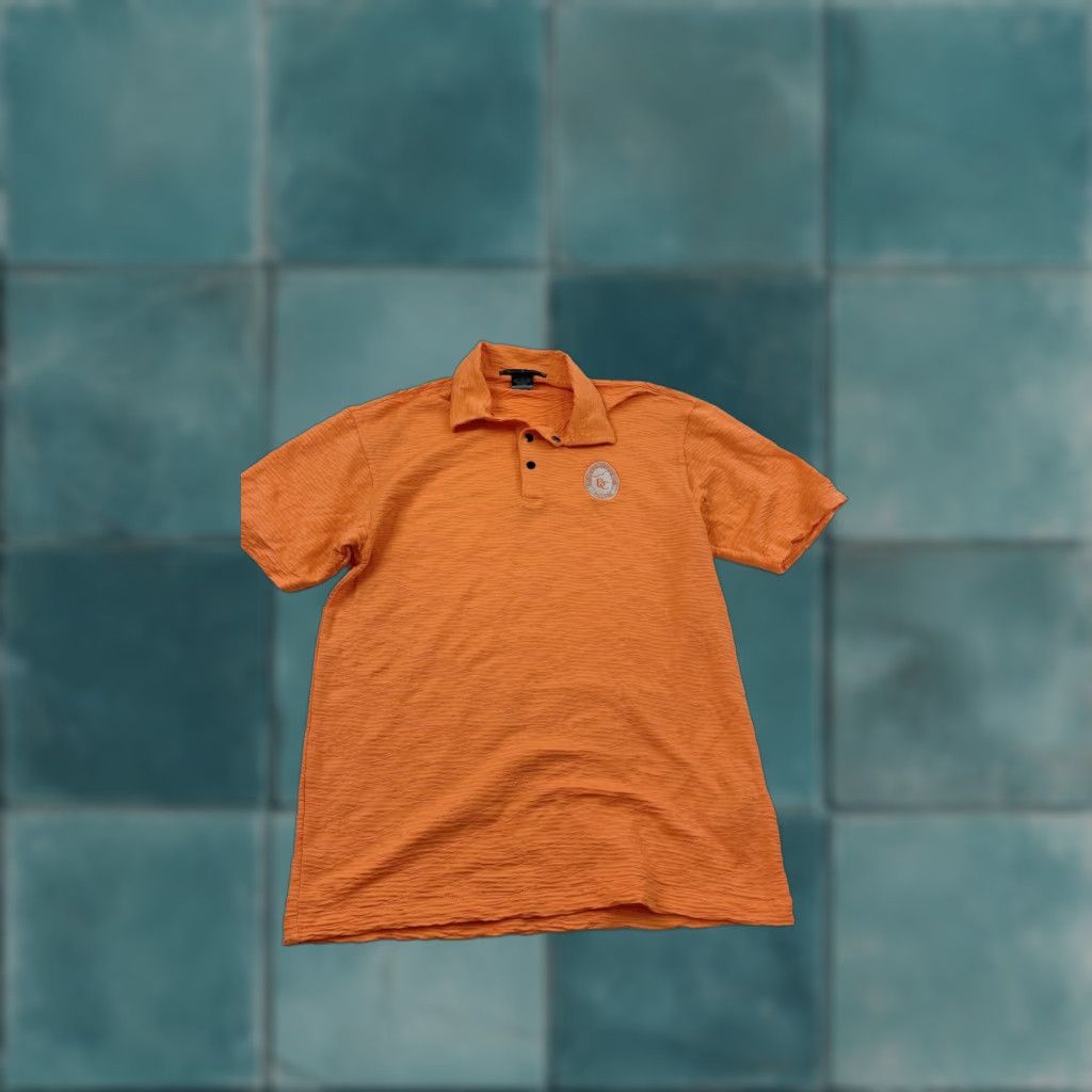Nike Nike Tiger Woods Golf Polo Shirt Men Small Orange Breathable Moisture Wicking Dry Summer Size US S / EU 44-46 / 1 - 1 Thumbnail