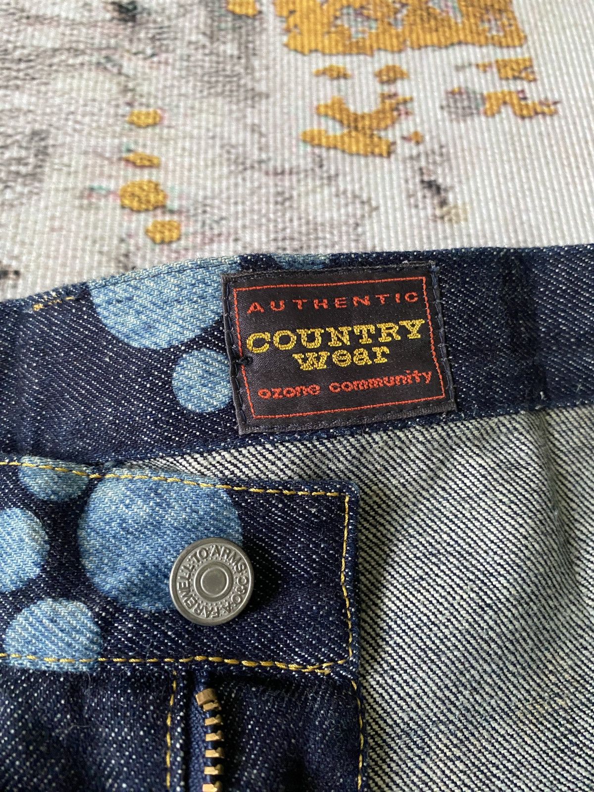 Hysteric Glamour Ozone Comunity Selvedge Denim Size US 31 - 15 Thumbnail