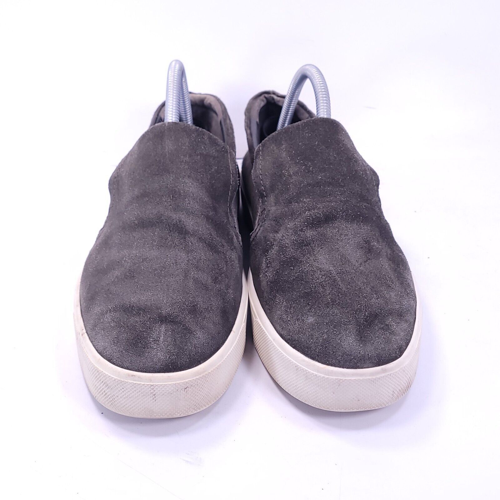 Vince Vince Slip On Suede Loafer Shoe Womens Size 10 Gray White Size US 10 / IT 40 - 2 Thumbnail