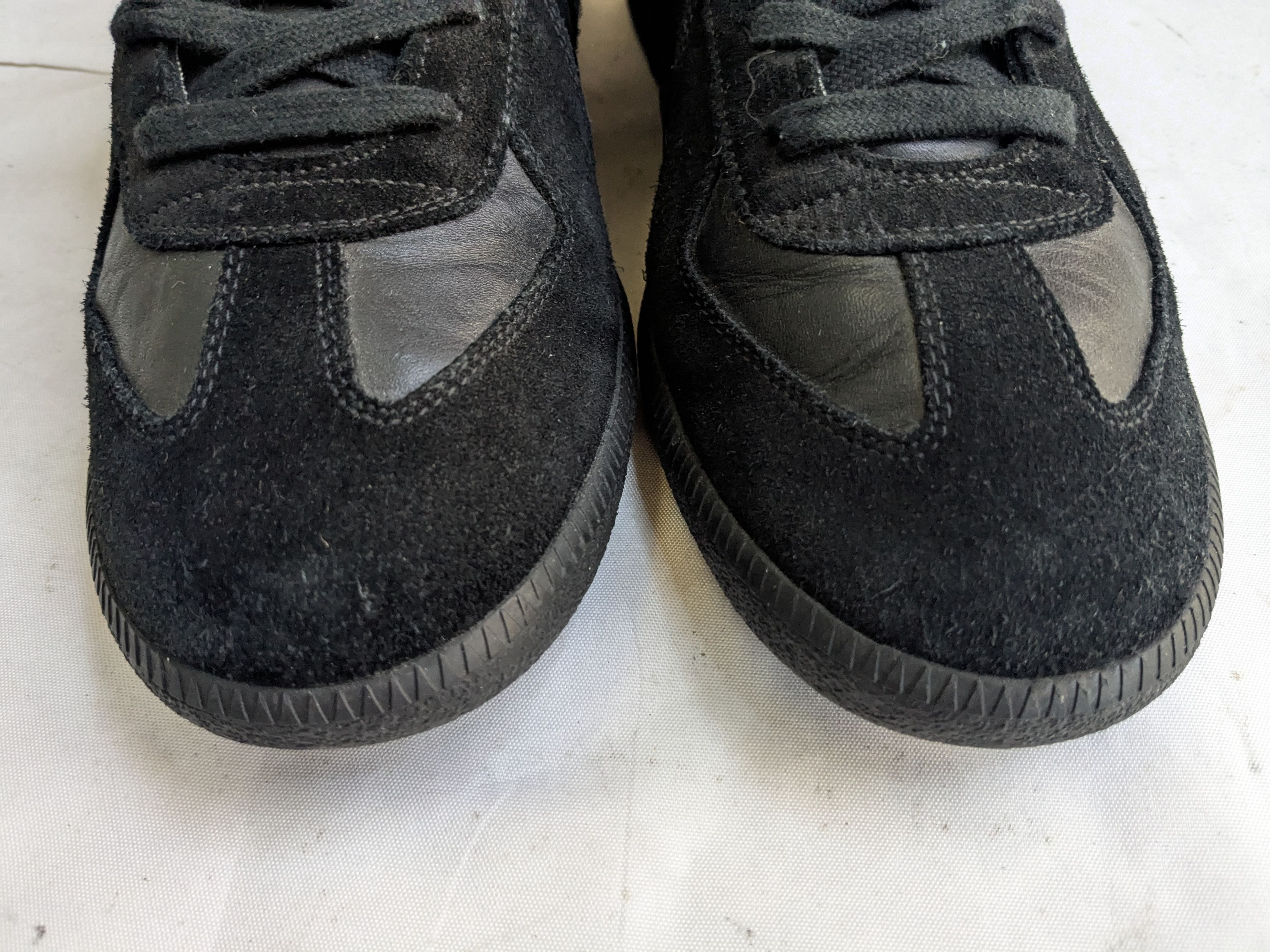 Maison Margiela Mason Margiela GAT Replica Sneakers Black 12 45 Low Tops Size US 12 / EU 45 - 5 Thumbnail