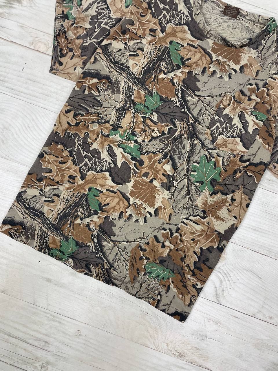 Realtree Vintage Realtree Camo 90s T Shirt Army Military Size US L / EU 52-54 / 3 - 3 Thumbnail