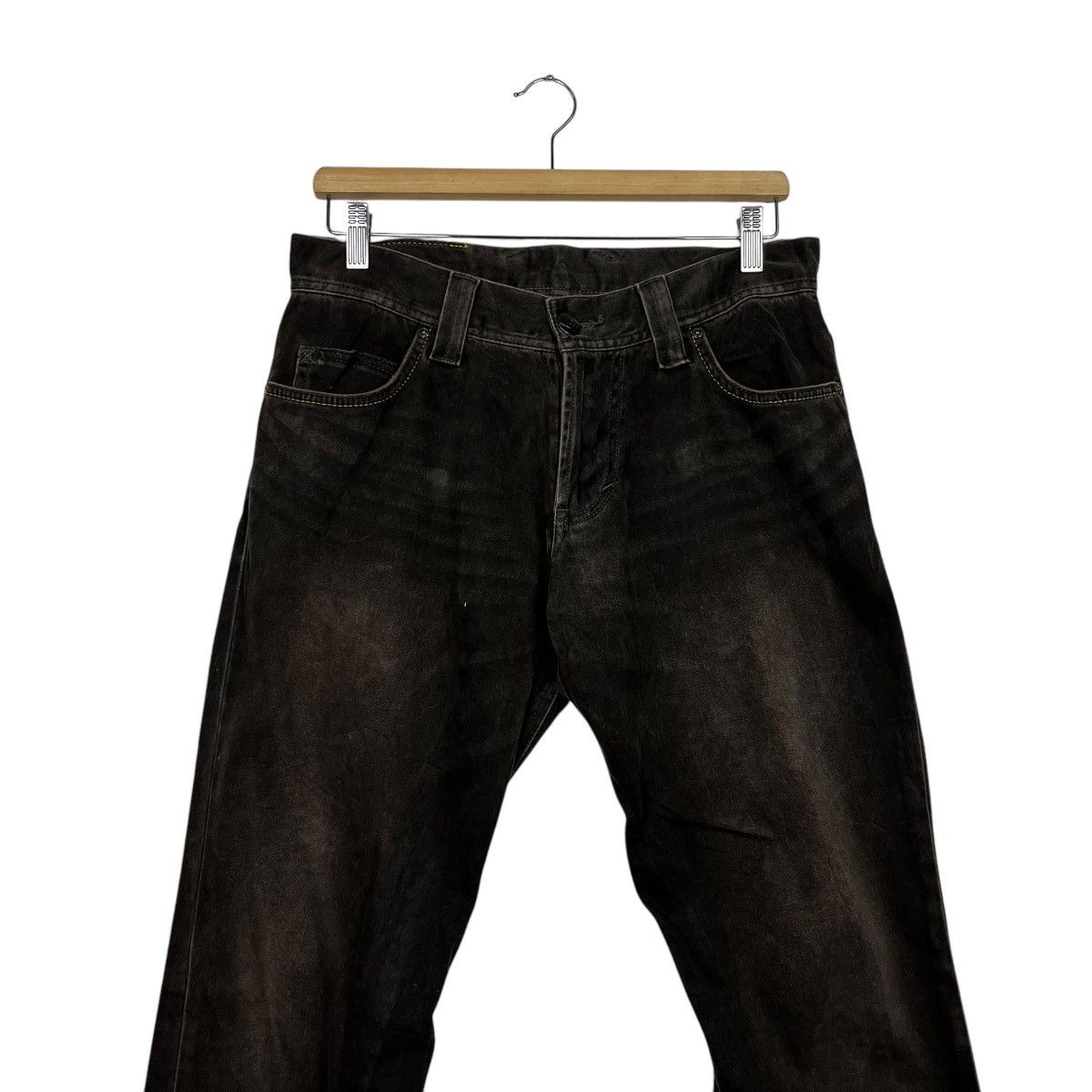 Lee Vintage Lee Superblack Denim Jeans Size US 32 / EU 48 - 3 Thumbnail