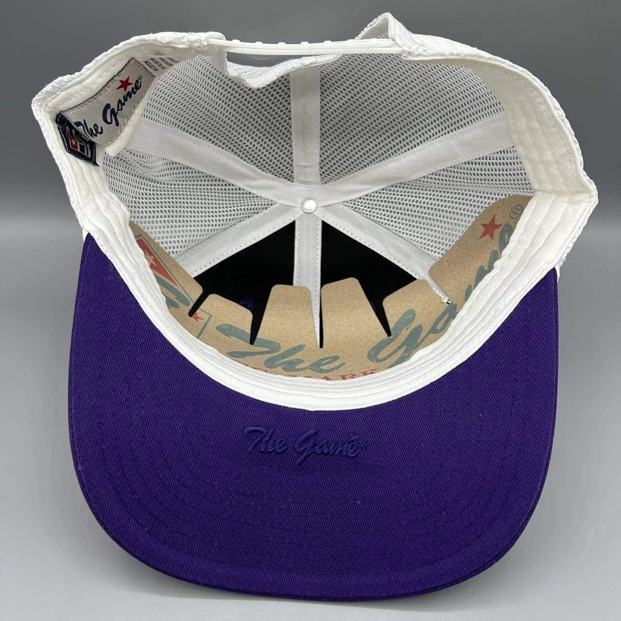 The Game Vintage Northwestern Wildcats Trucker Hat NCAA Snap Back Size ONE SIZE - 2 Thumbnail