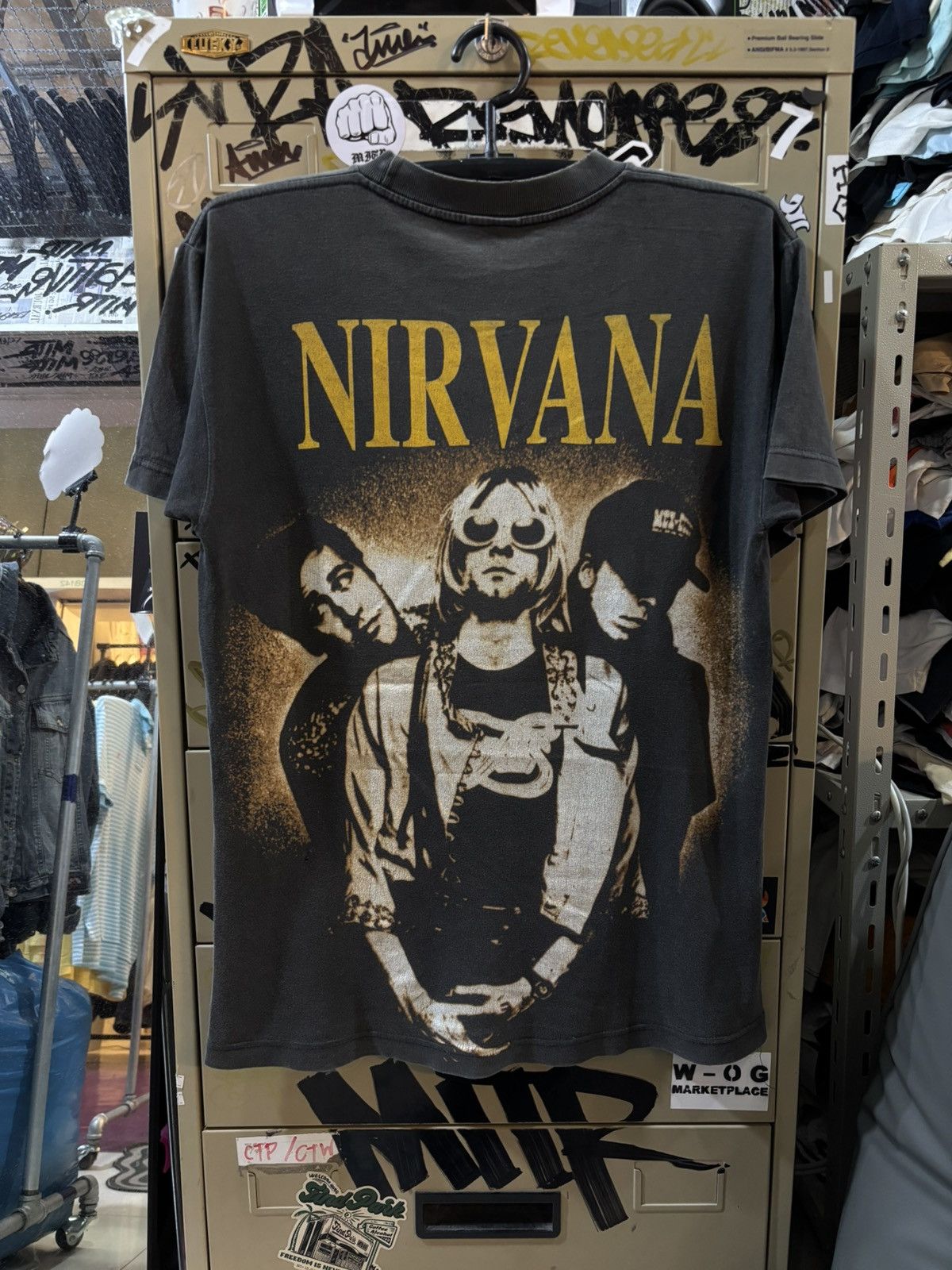 Band Tees Nirvana vintage tee 90’s Size US M / EU 48-50 / 2 - 8 Thumbnail