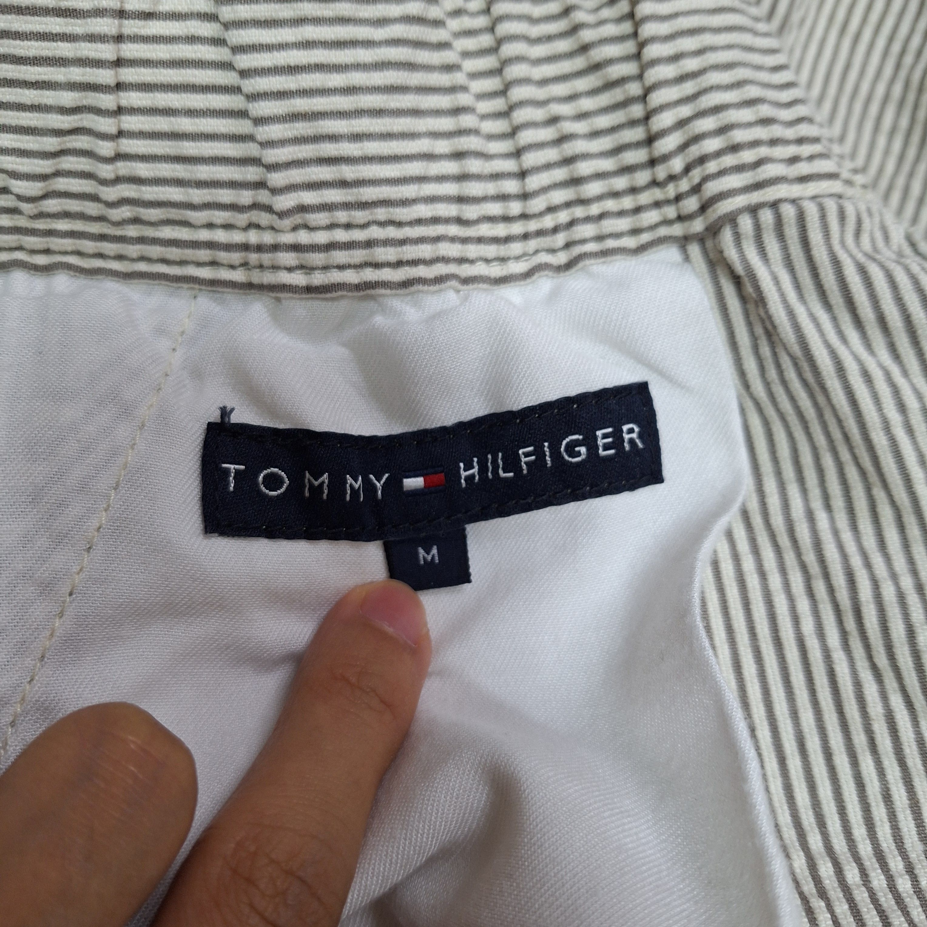 Tommy Hilfiger Tommy Hilfiger Baggy Striped Cargo Pants Size US 31 - 9 Thumbnail