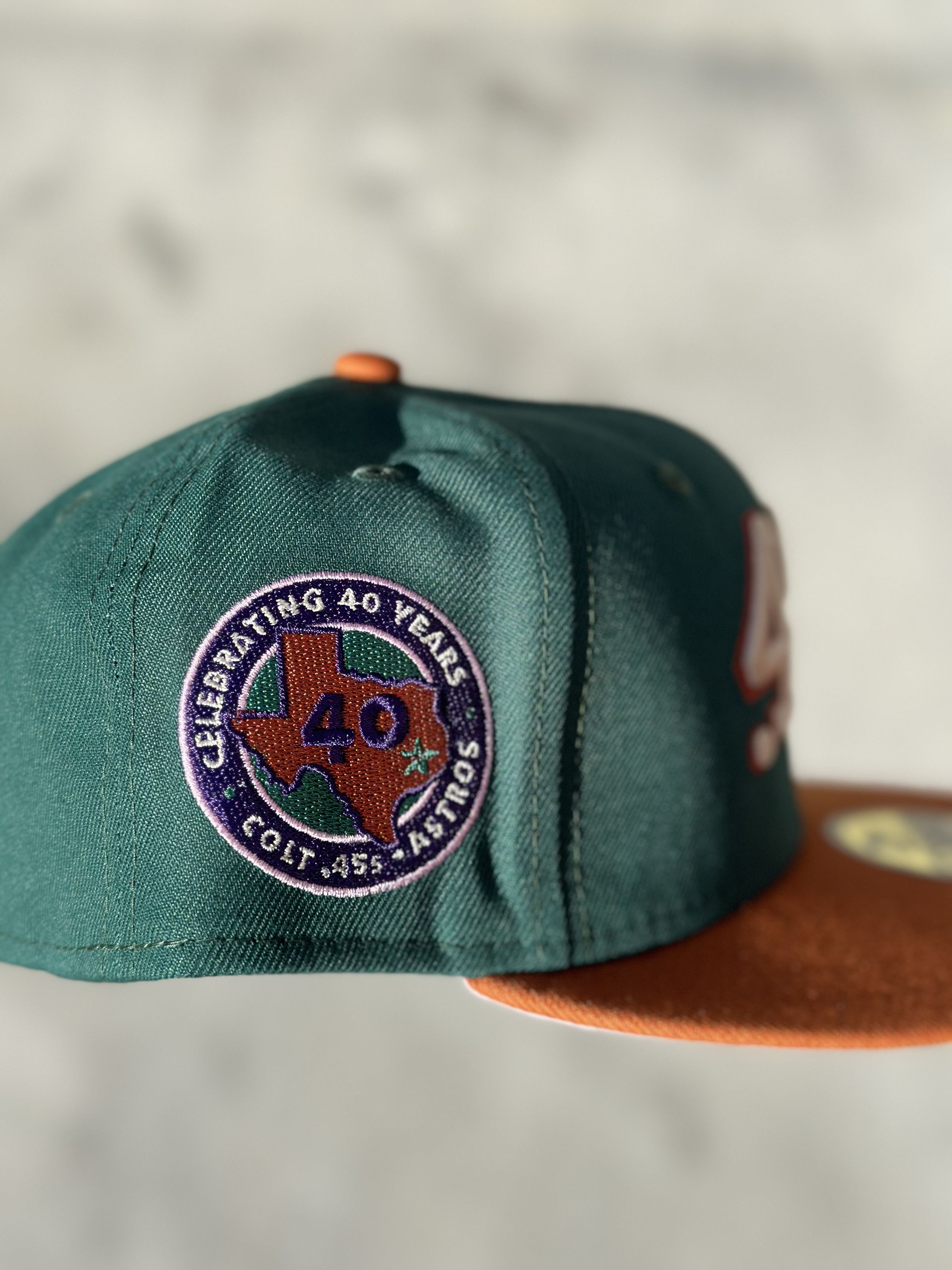 Hat Club 7 1/4 Houston Astros 40th Anniversary Patch Size ONE SIZE - 2 Thumbnail