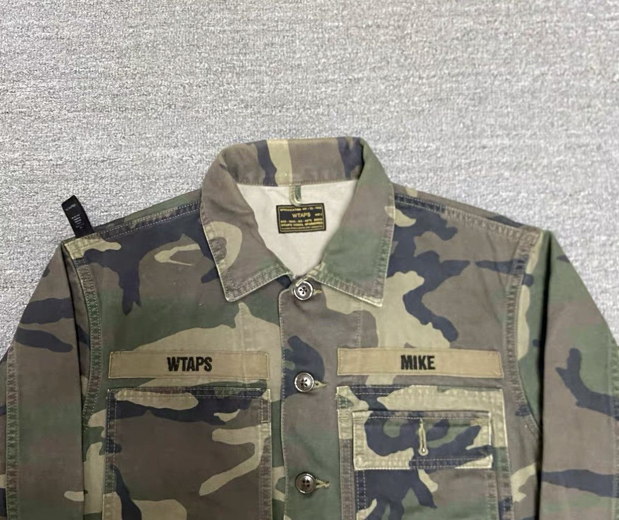 Wtaps WTAPS 16AW HBT Washed Single-Pocket Camo Jacket J16 Size US M / EU 48-50 / 2 - 3 Thumbnail