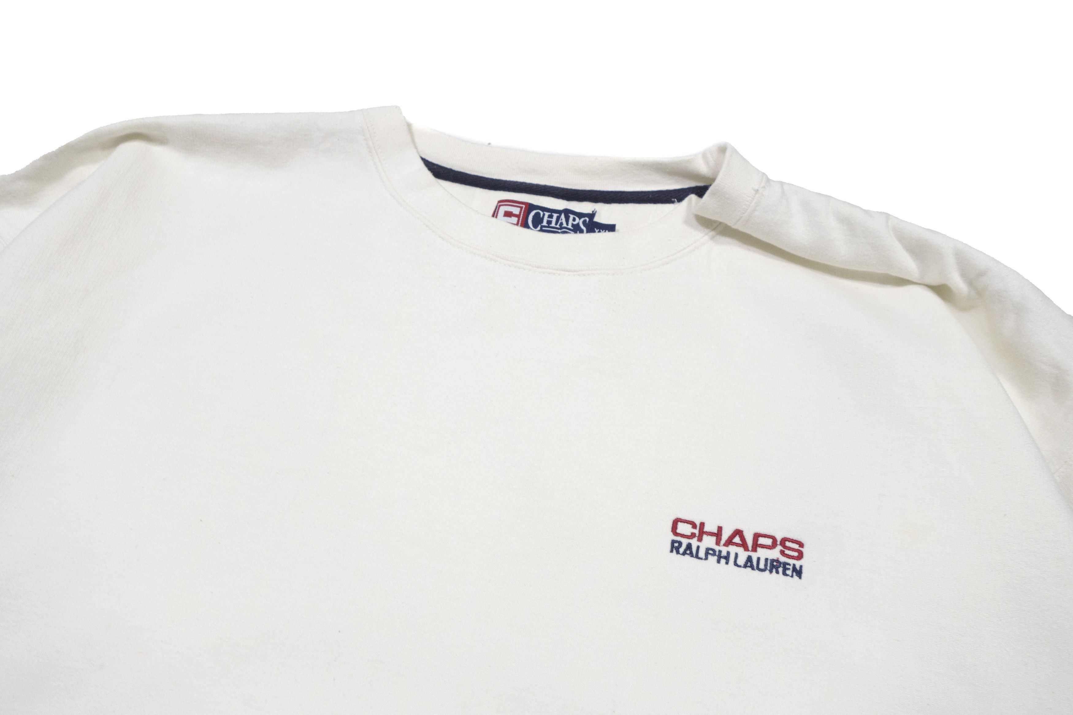 Chaps Ralph Lauren 90S Chaps Logo Baggy Sweatshirt Size US XXL / EU 58 / 5 - 3 Thumbnail