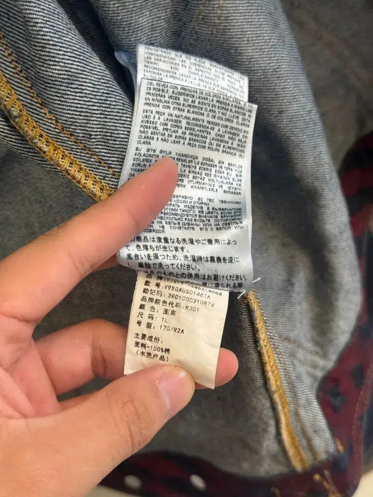 Vivienne Westwood Vivienne Westwood Denim Zip-up Jacket Size US L / EU 52-54 / 3 - 3 Thumbnail