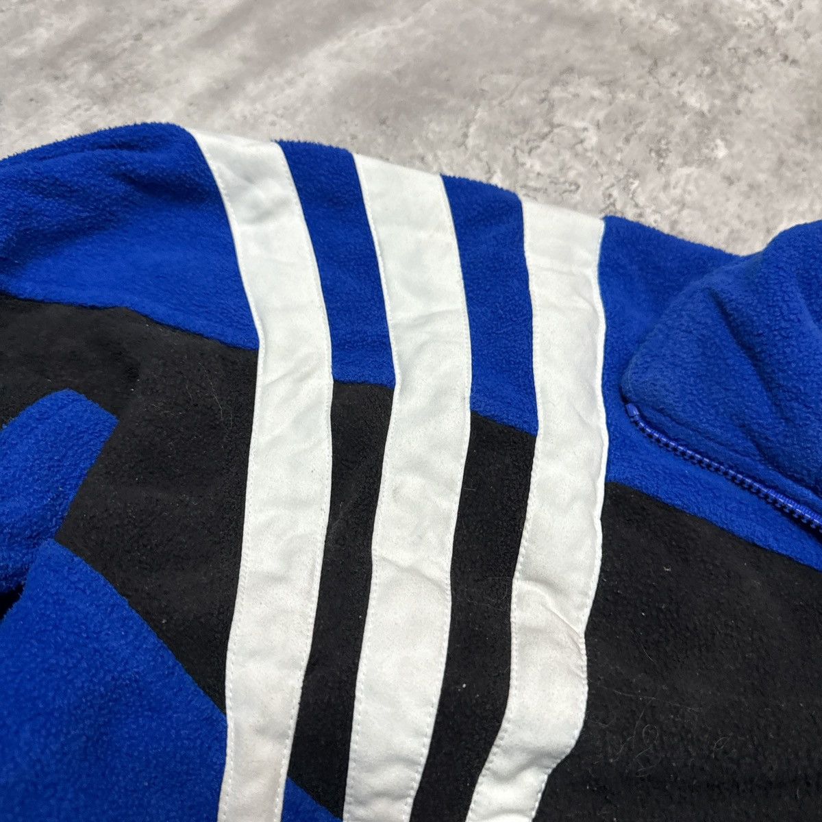 Adidas × Vintage Quarter zip vintage adidas sweatshirts Size US L / EU 52-54 / 3 - 4 Thumbnail
