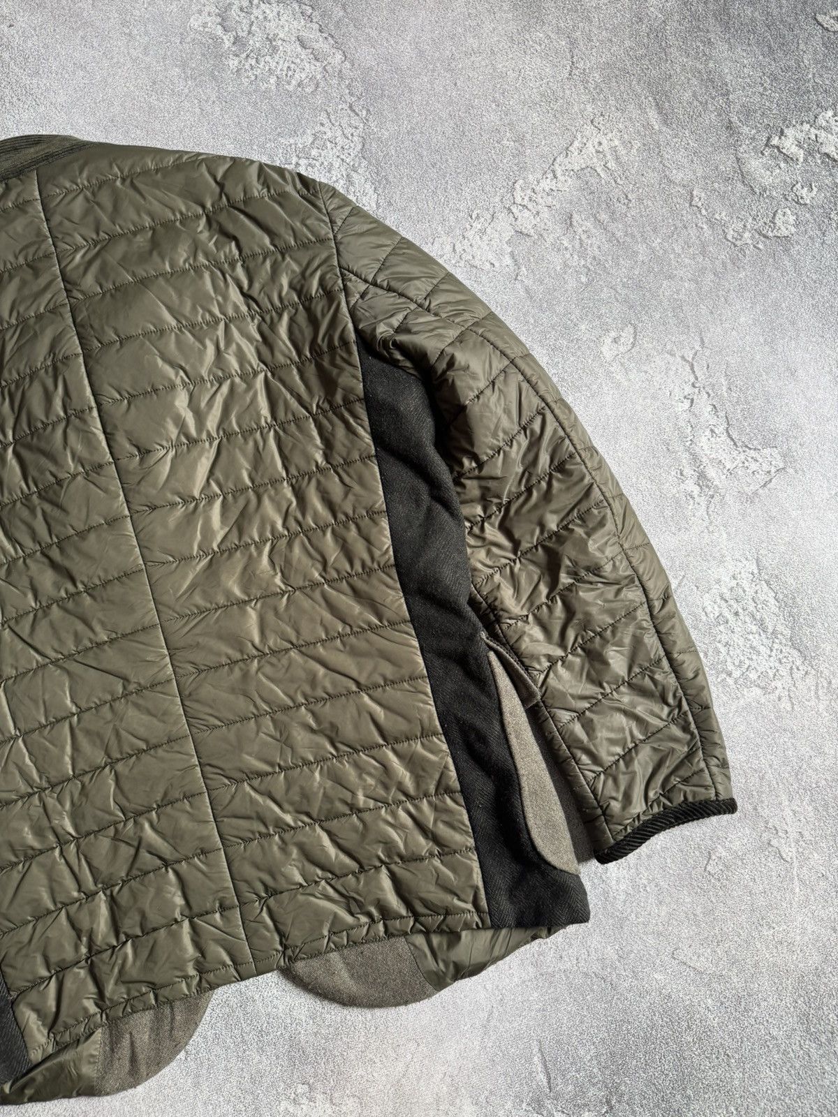 Designer Luis Trenker 52 Stuart Wattiert blazer jacket hybrid quilted Size US L / EU 52-54 / 3 - 19 Thumbnail