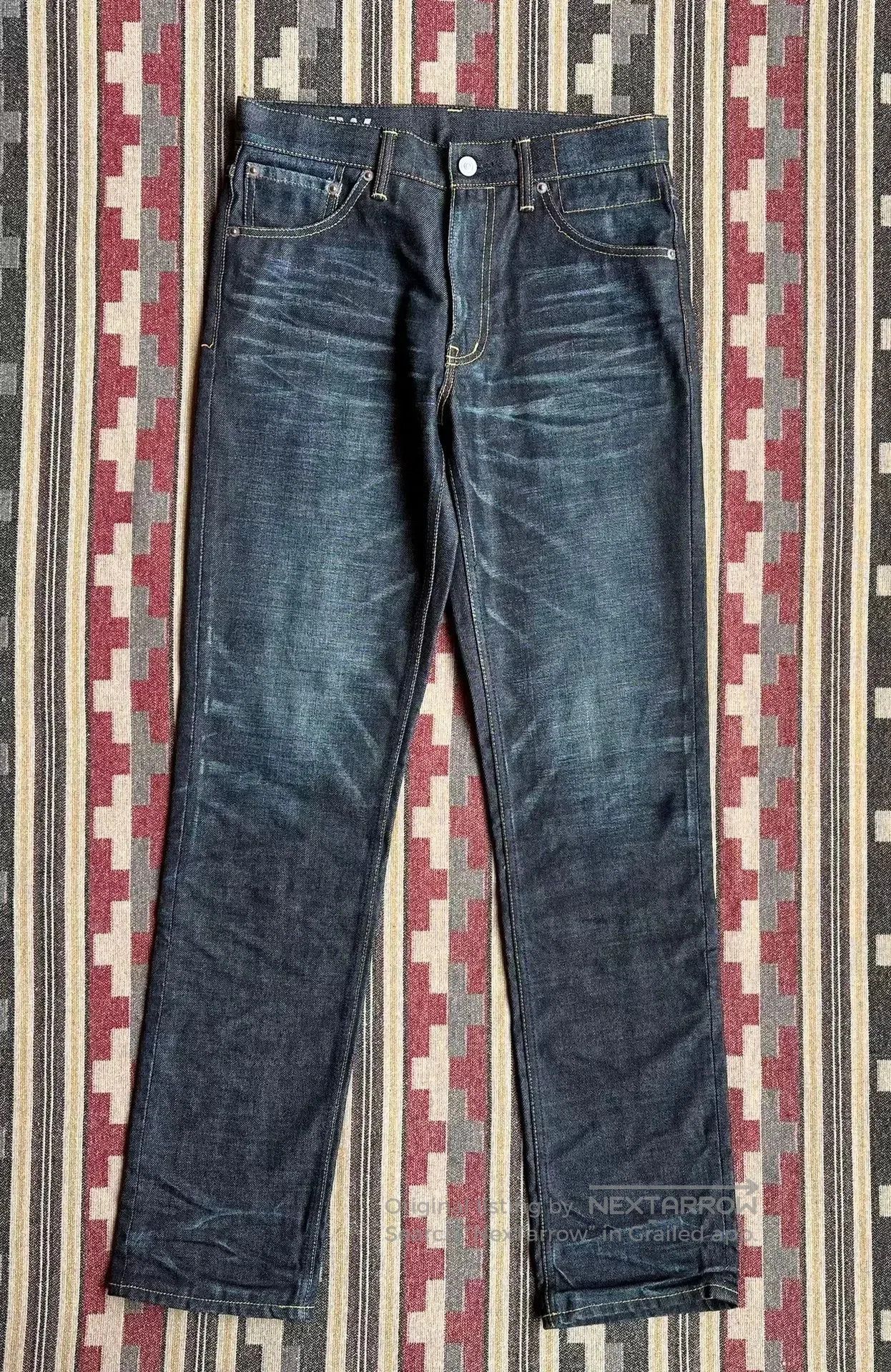 Visvim visvim non-washed denim jeans size W30L32. Size US 30 / EU 46 - 1 Thumbnail