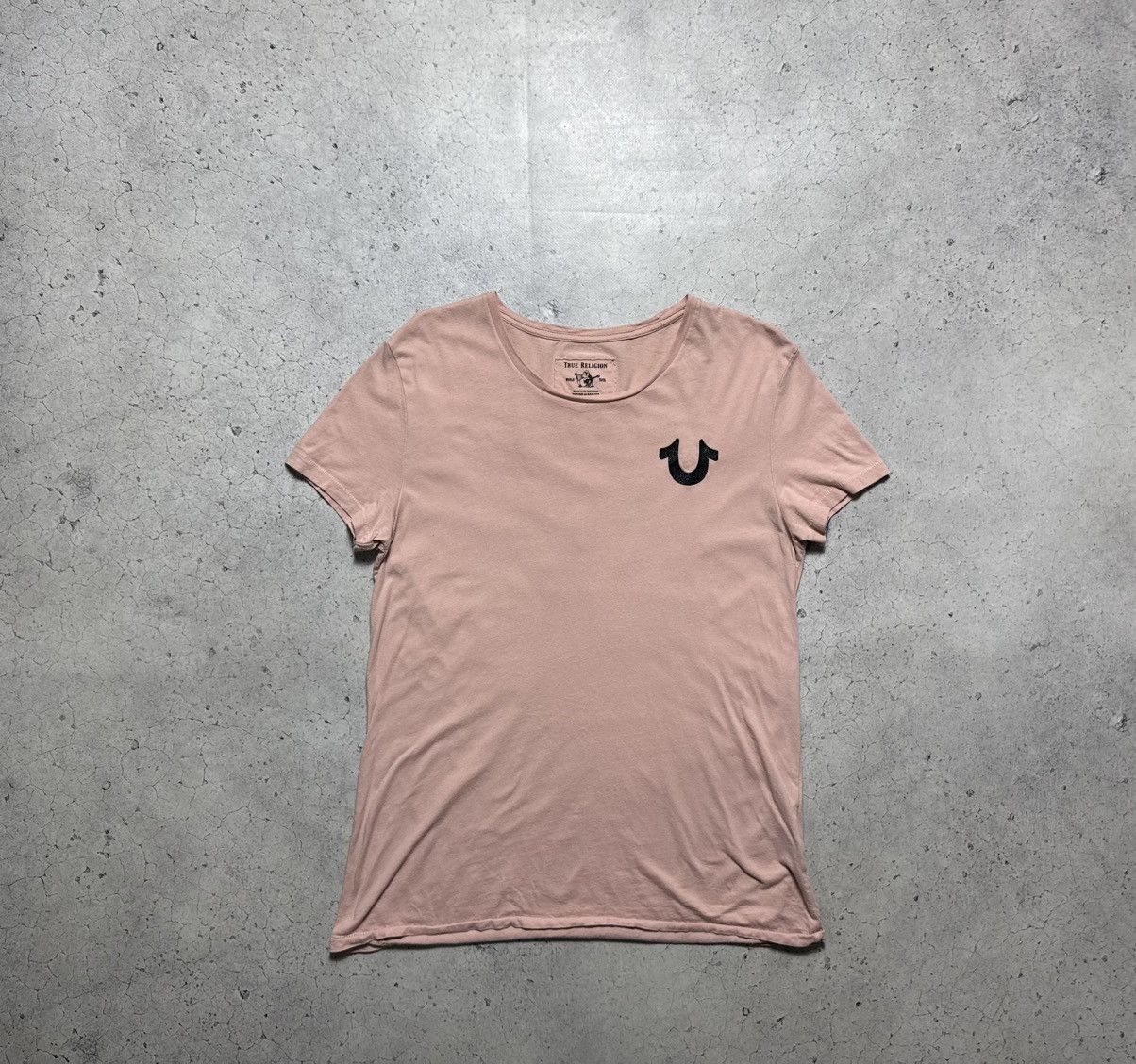 True Religion True Religion Buddha Women’s Big Logo Print T-Shirt Size L / US 10 / IT 46 - 2 Thumbnail
