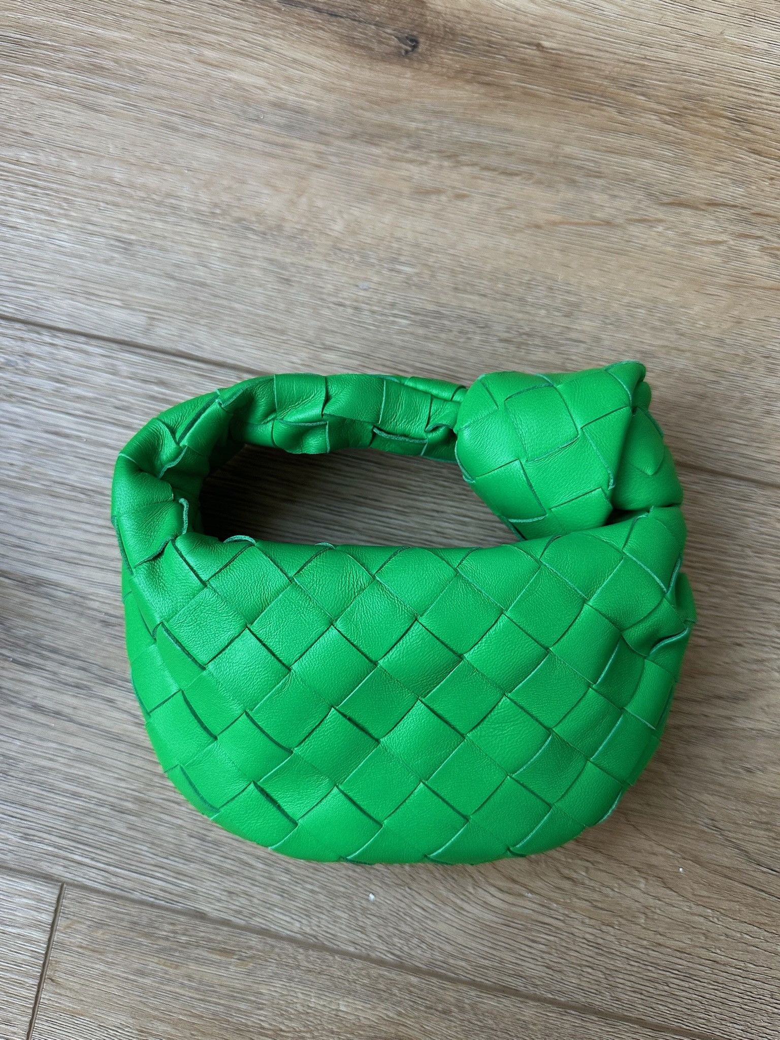 Bottega Veneta 🔥[SALE]🔥 Bottega Veneta Mini Jodie Parakeet Woven Hobo Bag Size ONE SIZE - 5 Thumbnail