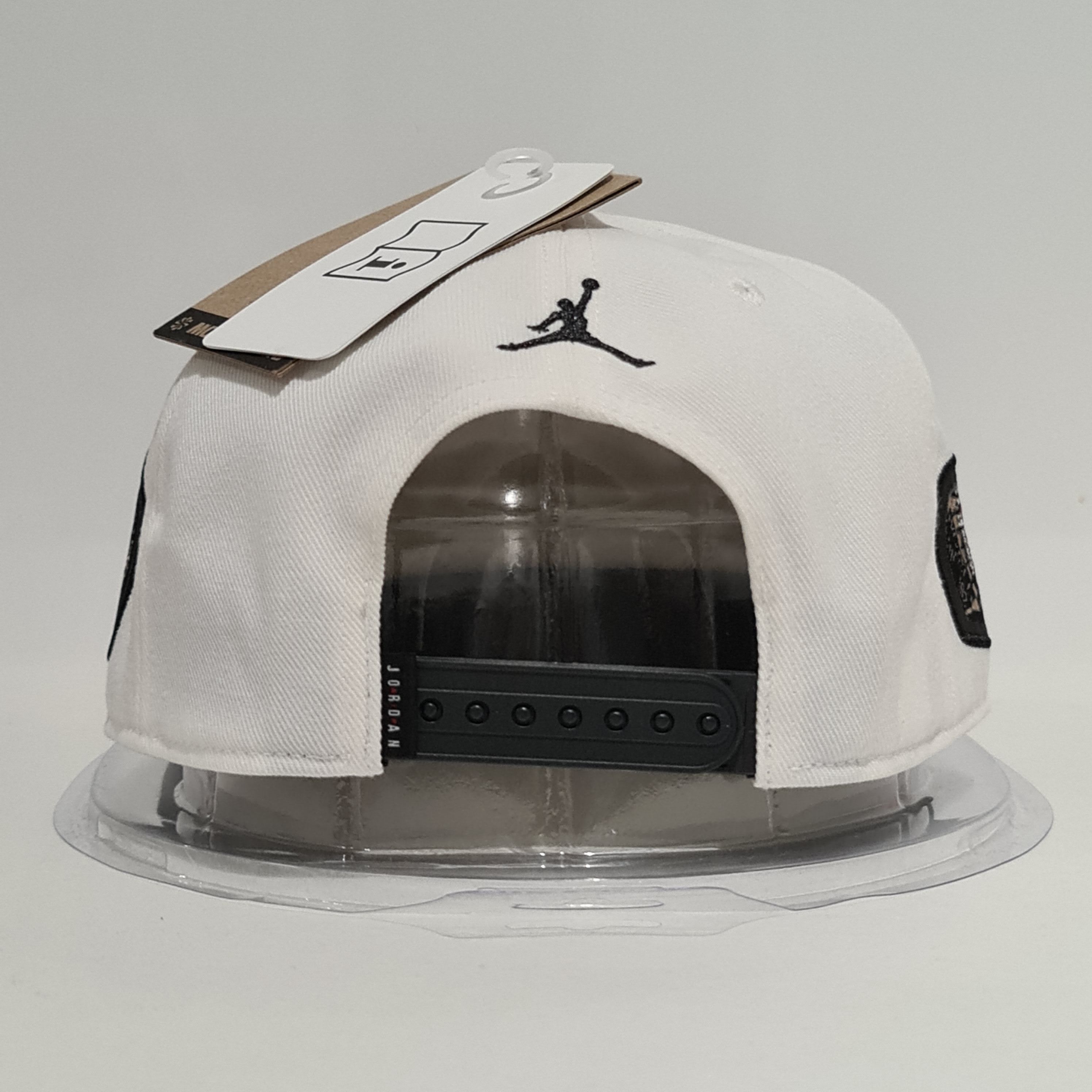 Jordan Brand Jordan Cap Snapback 'Flight MVP Champ Rings' White/Black Size ONE SIZE - 5 Thumbnail