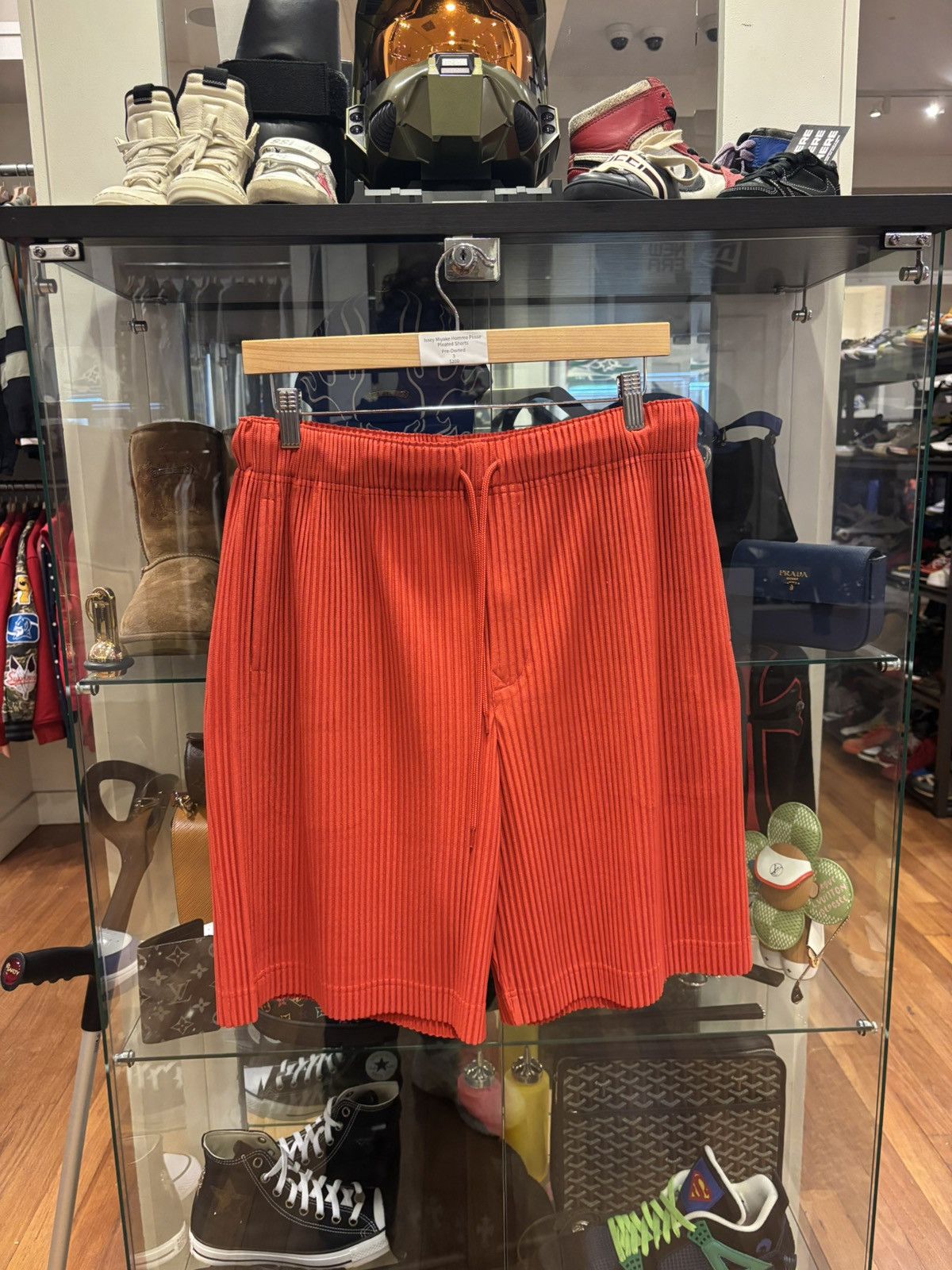 Issey Miyake Homme Plisse Pleated Shorts