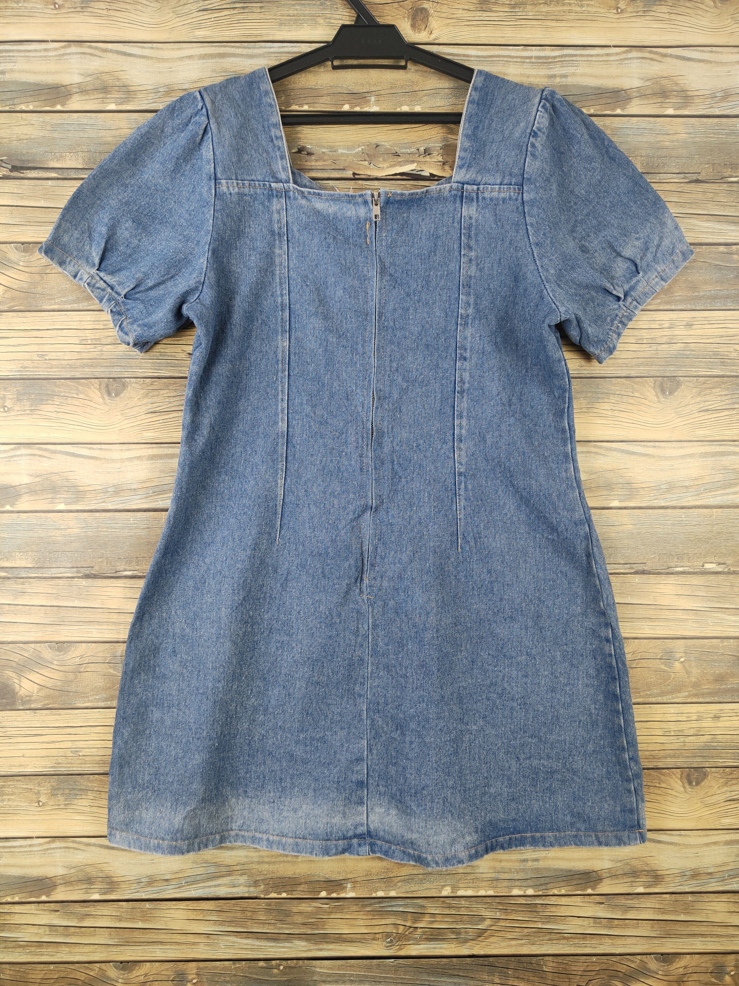 Japanese Brand × Vintage Vintage Japanese Brand Blue Button Up Denim Blouses Size M / US 6-8 / IT 42-44 - 6 Thumbnail