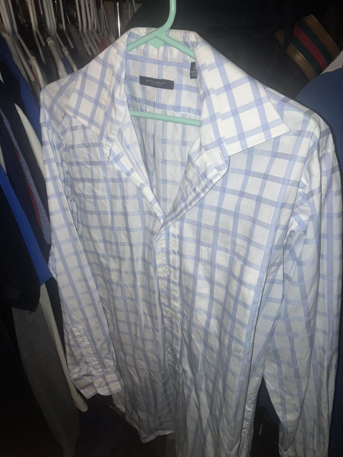 Burberry Burberry London button down designer shirt - Size 16/34 USA Size US L / EU 52-54 / 3 - 1 Thumbnail