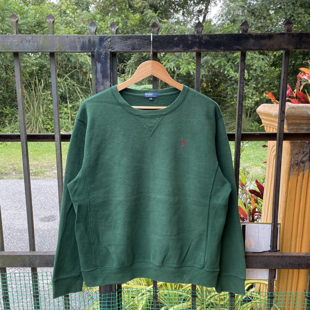 Polo Ralph Lauren 🔥Vintage Polo Ralph Lauren Small Pony Logo Sweatshirts Size US M / EU 48-50 / 2 - 1 Thumbnail
