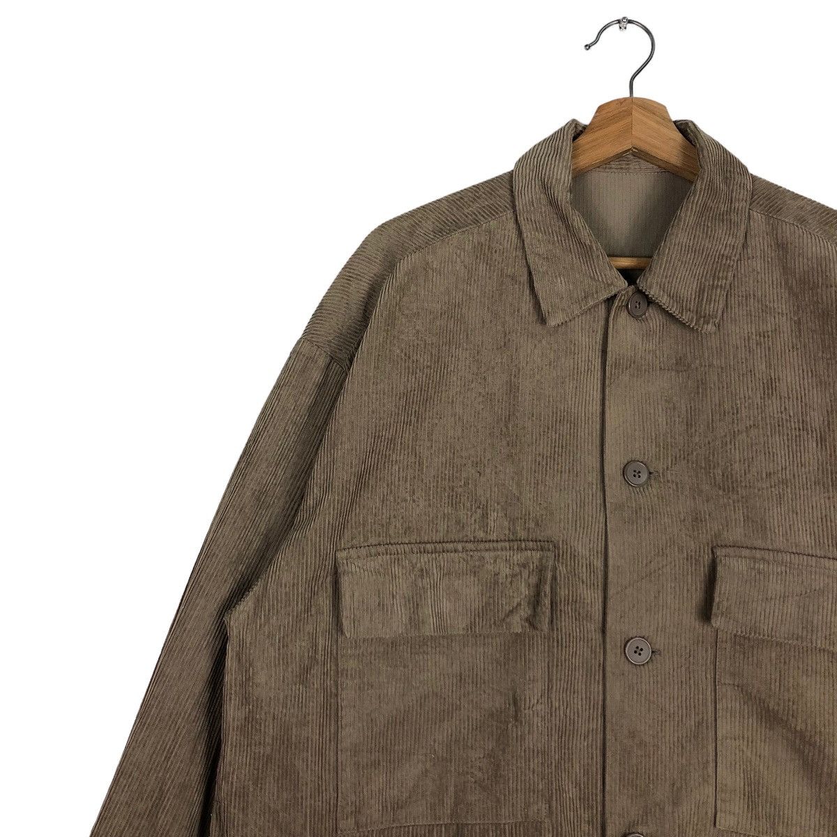 Japanese Brand 🔥90’s Vtg Chore Corduroy Work Jacket GU Japan Issey Miyake Size US L / EU 52-54 / 3 - 7 Thumbnail