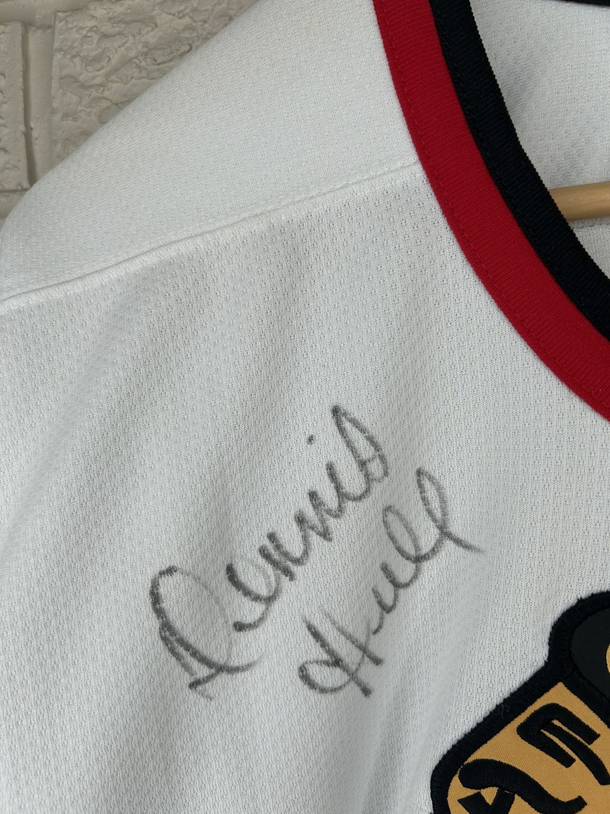 Starter Vintage Starter Chicago Blackhawks Dennis Hull Signed Jersey Size US XS / EU 42 / 0 - 4 Thumbnail