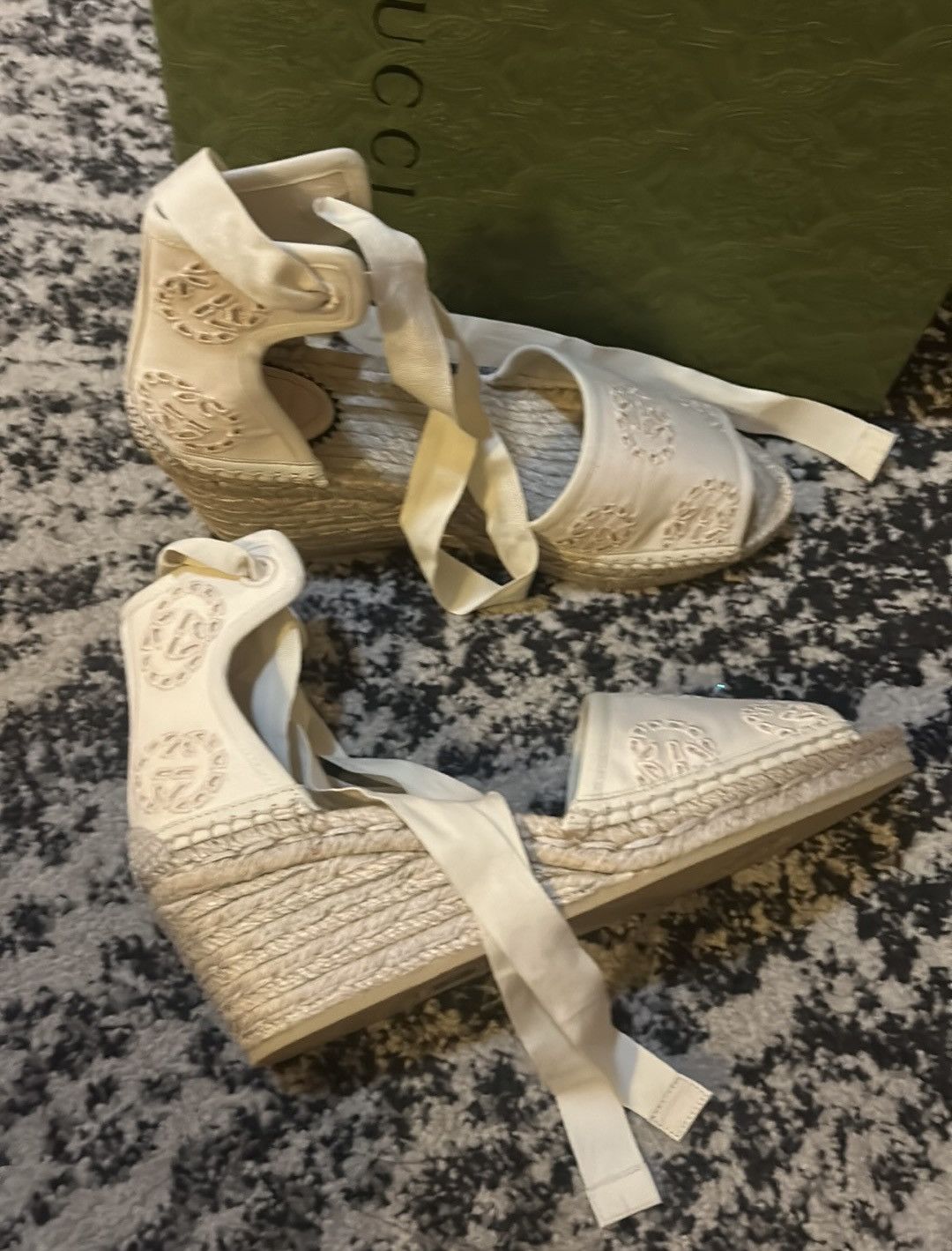 Gucci Gucci Interlocking G One Strap Sandal Espadrille Size US 10 / IT 40 - 4 Thumbnail