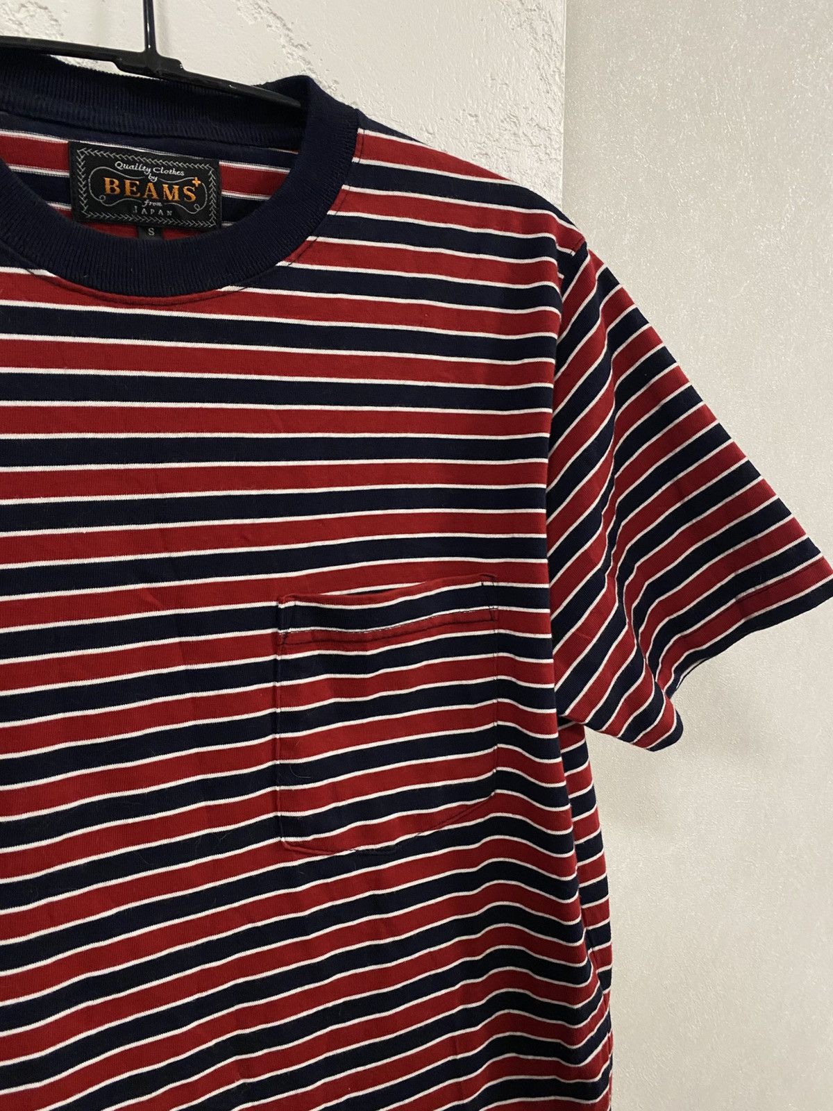 Beams Plus 🍀Free Shipping☘️ Beams Japan Stripe T-shirt Size US S / EU 44-46 / 1 - 2 Thumbnail