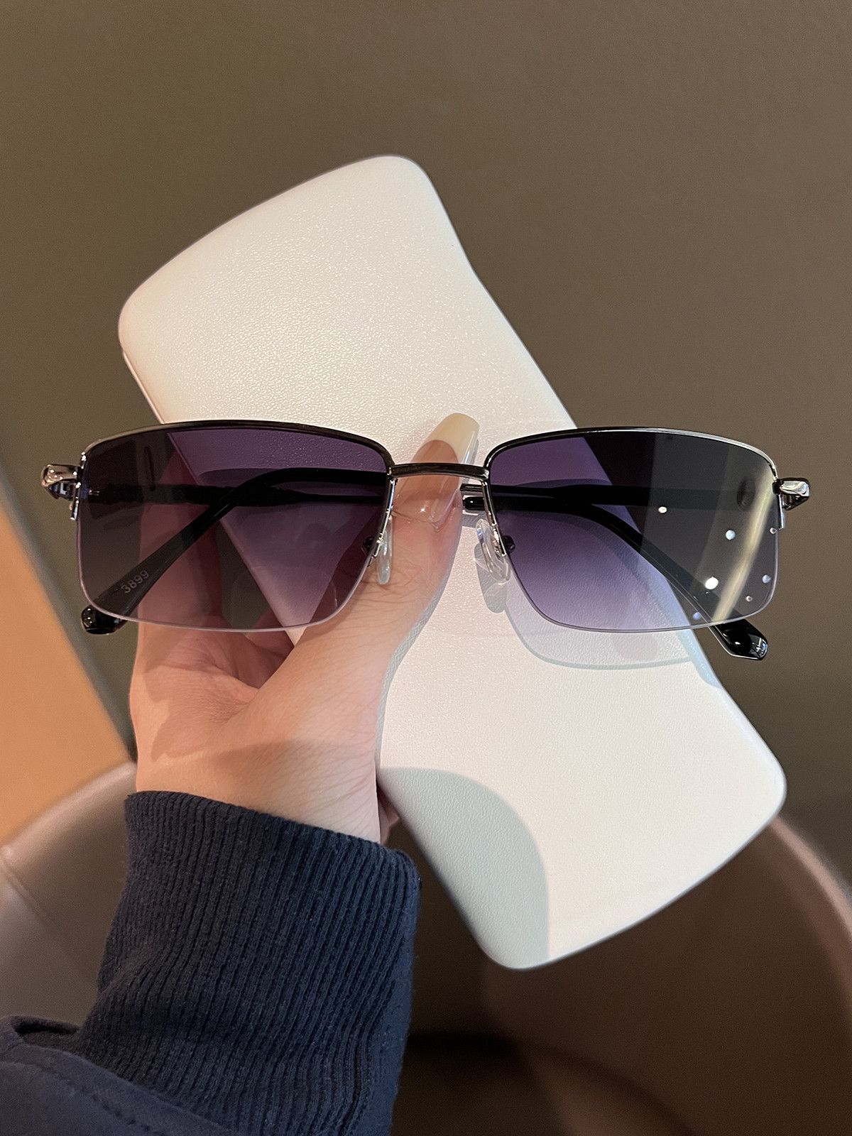 VIBE Vibe Street ins style custom avant-garde sunglasses Size ONE SIZE - 4 Thumbnail