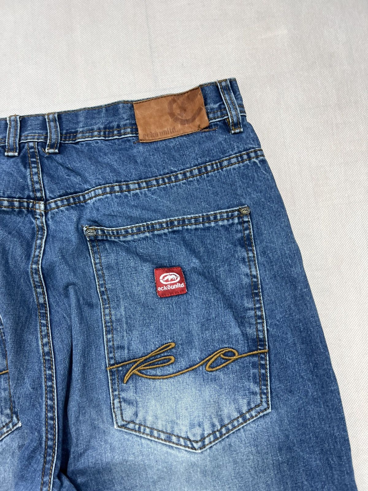 Ecko Unltd. Baggy Pants Ecko Unltd big logo y2k vintage Size US 32 / EU 48 - 4 Thumbnail