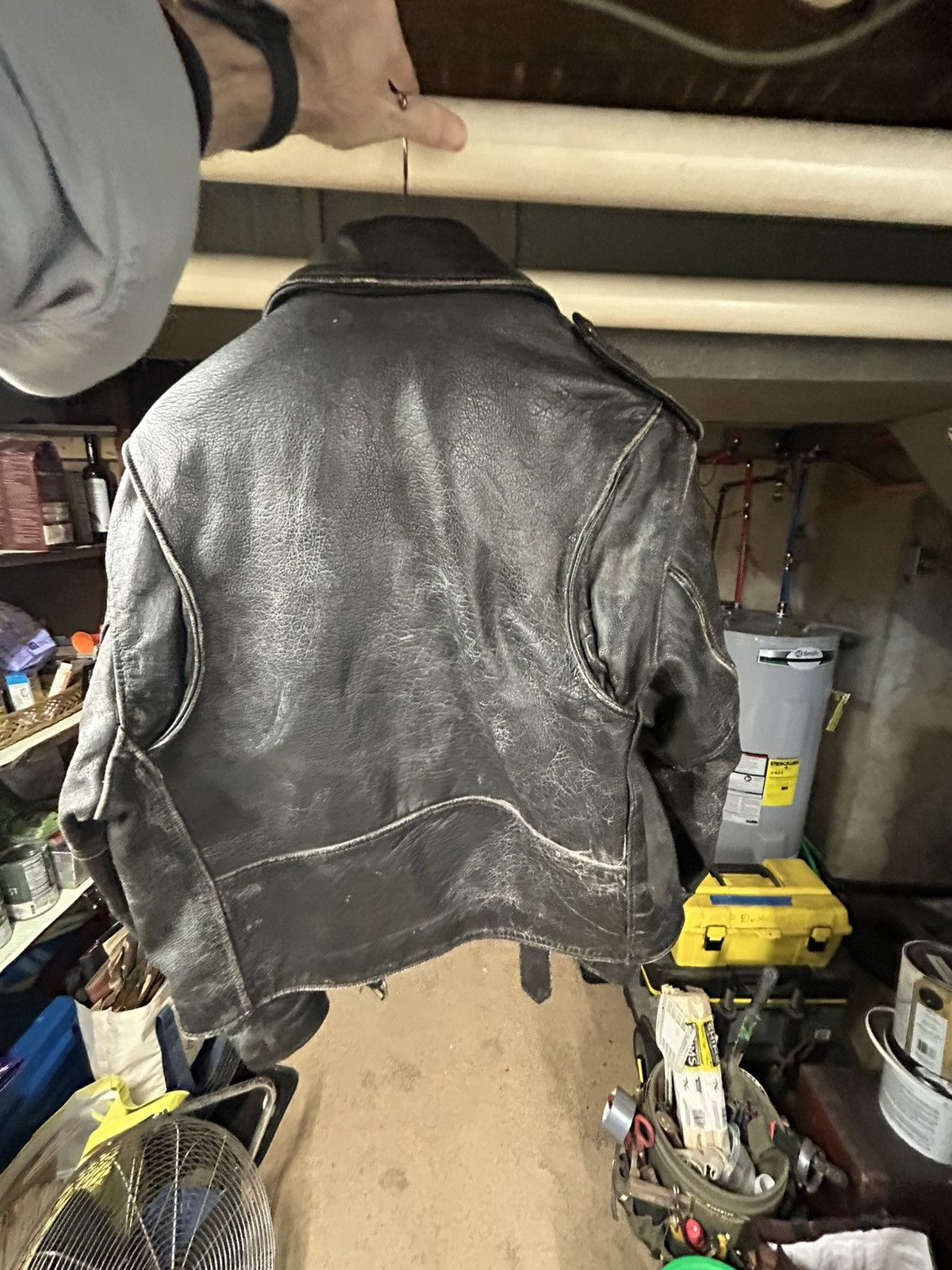 Vintage Vintage interstate leather jacket Size US L / EU 52-54 / 3 - 2 Thumbnail