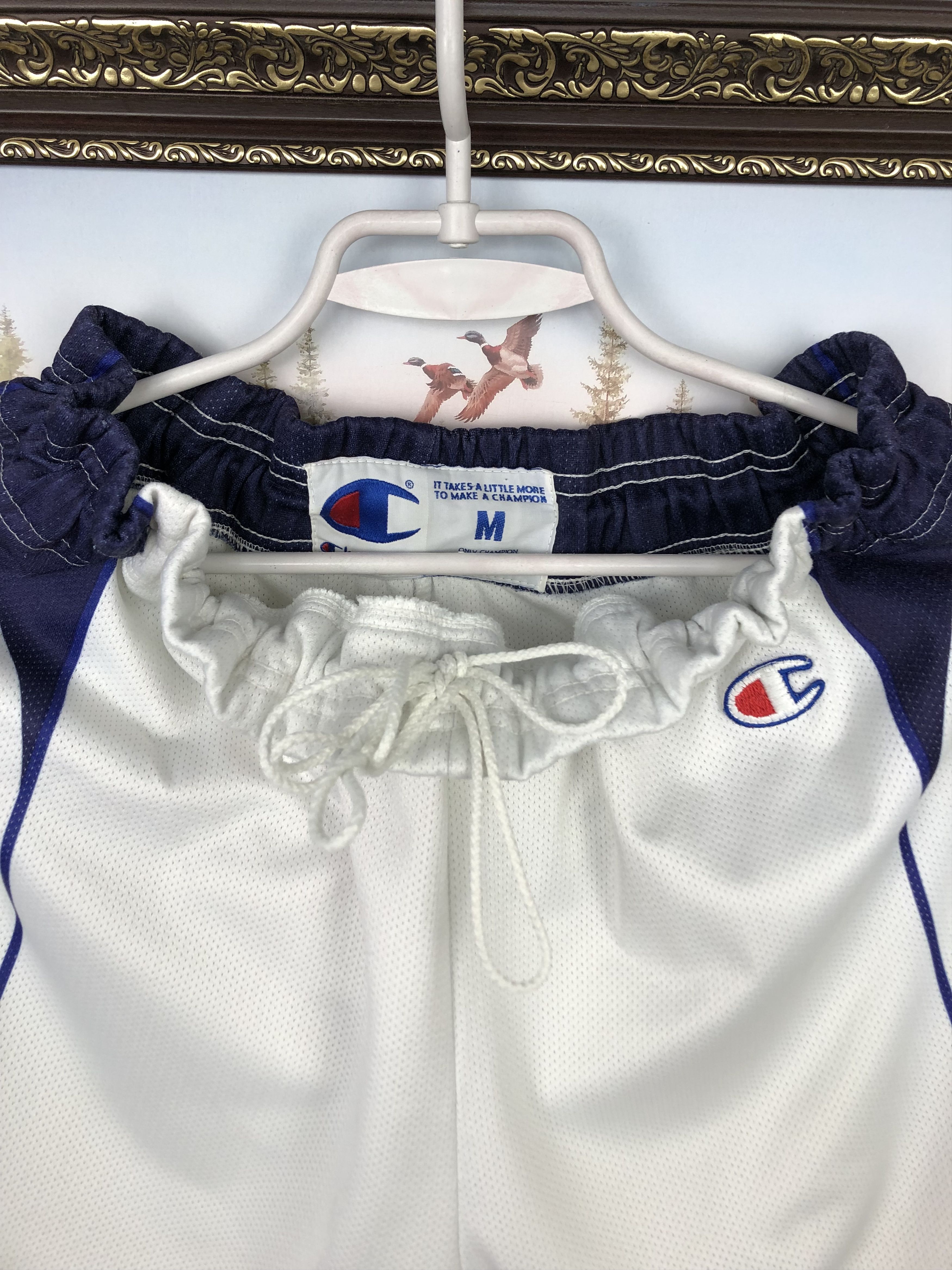Champion Vintage 90's Champion Dallas Mavericks NBA Shorts M Size US 32 / EU 48 - 6 Thumbnail
