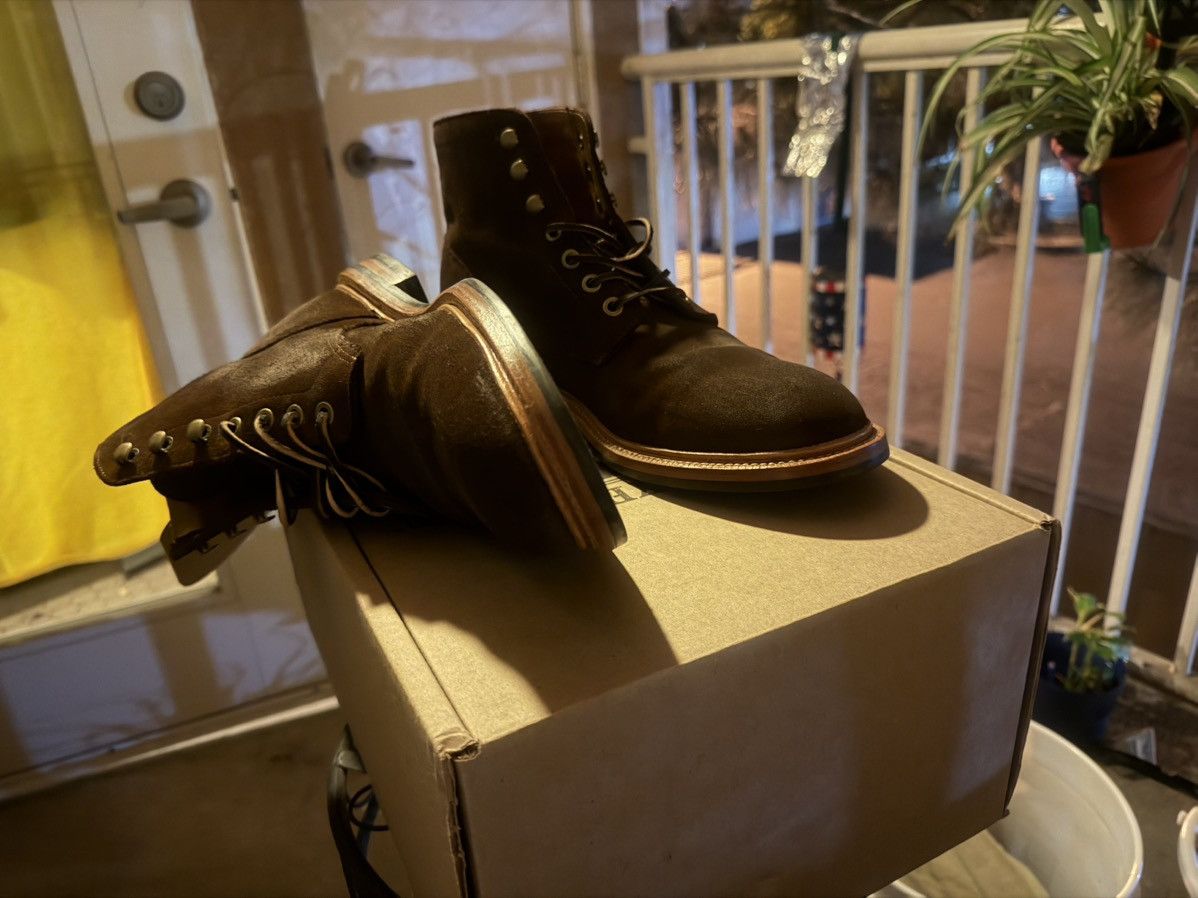 Grant Stone Grant stone brown waxed suede diesel boot Size US 11 / EU 44 - 7 Thumbnail