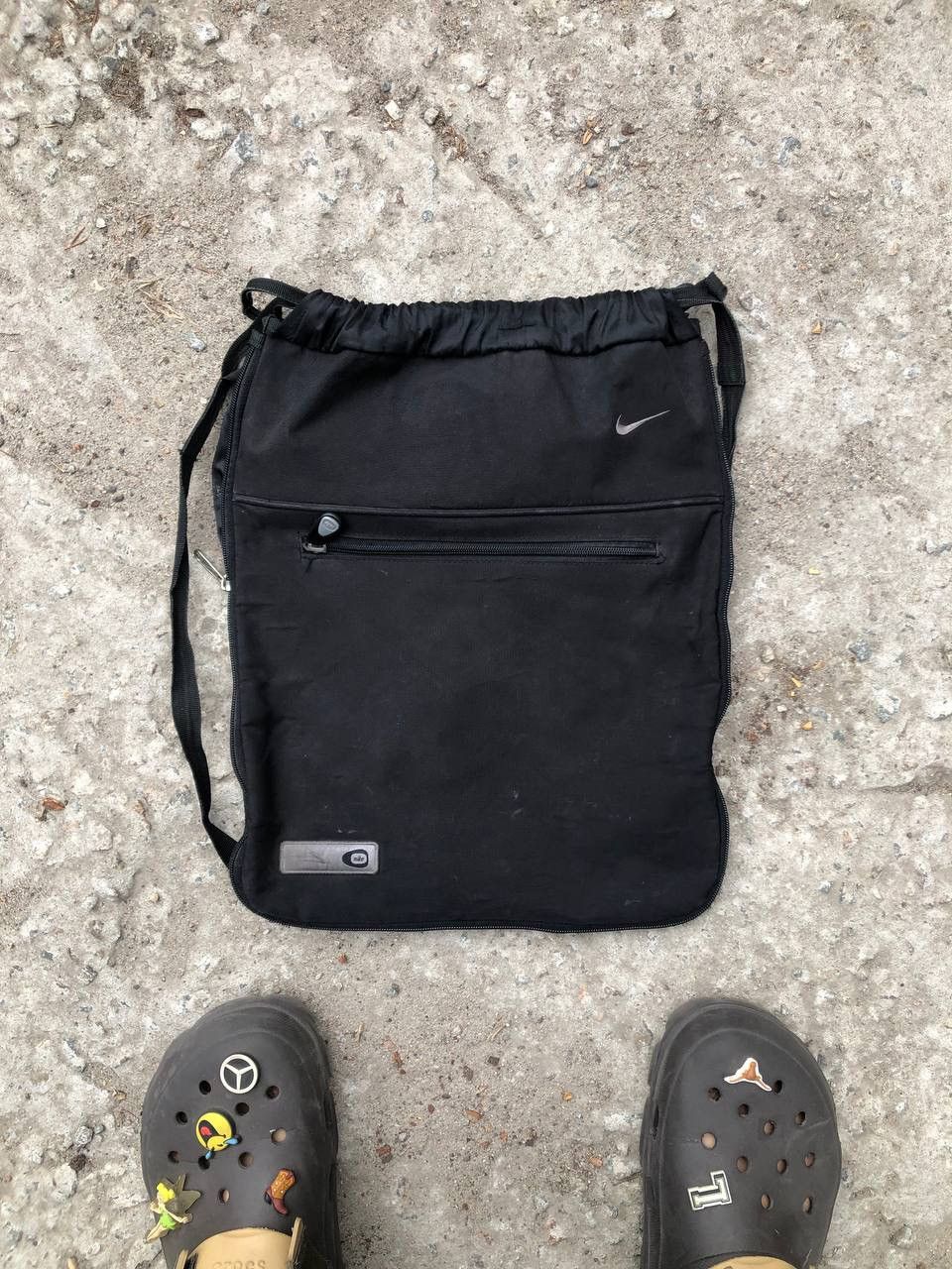 Nike × Vintage VERY RARE NIKE DRILL TRENNUNG BAG SWOOSH RETRO 90s SK8 Y2K Size ONE SIZE - 1 Thumbnail