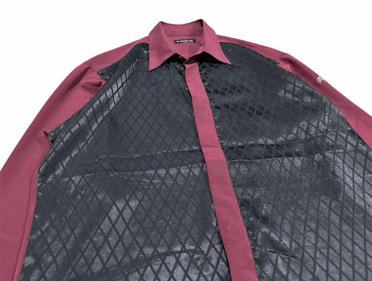ALAIN DELON 🔥 Avant Garde Vintage Alain Delon Shirt Long Sleeve Size US XL / EU 56 / 4 - 2 Thumbnail