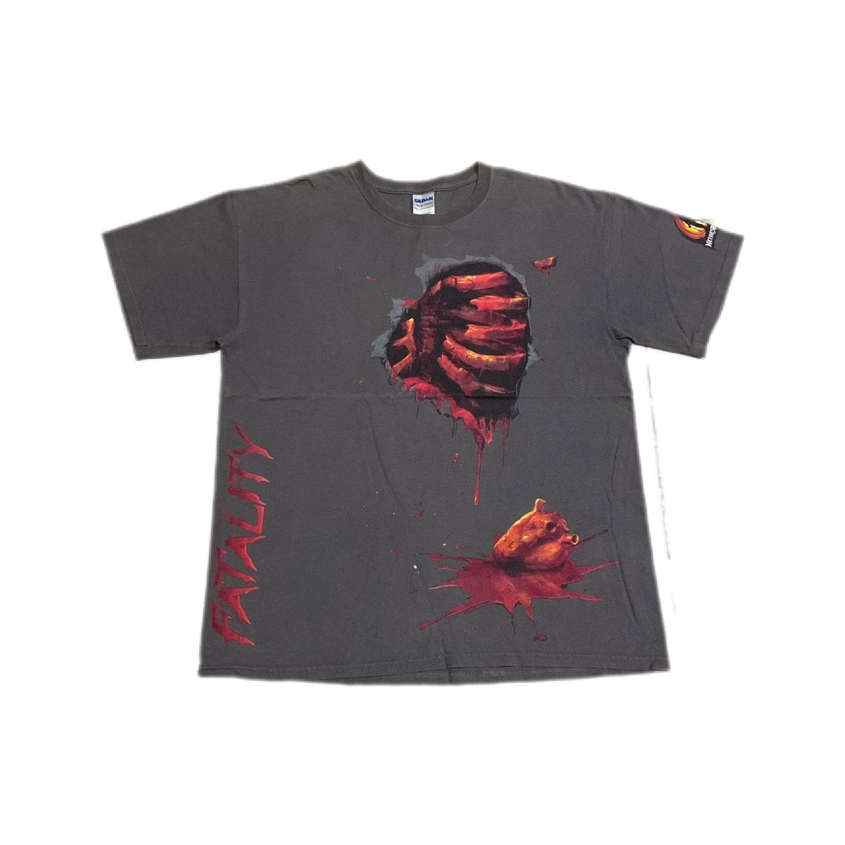 Playstation × Vintage 🔥Y2K Vintage Mortal Kombat Shirt Fatality Finish Him Size US L / EU 52-54 / 3 - 2 Thumbnail