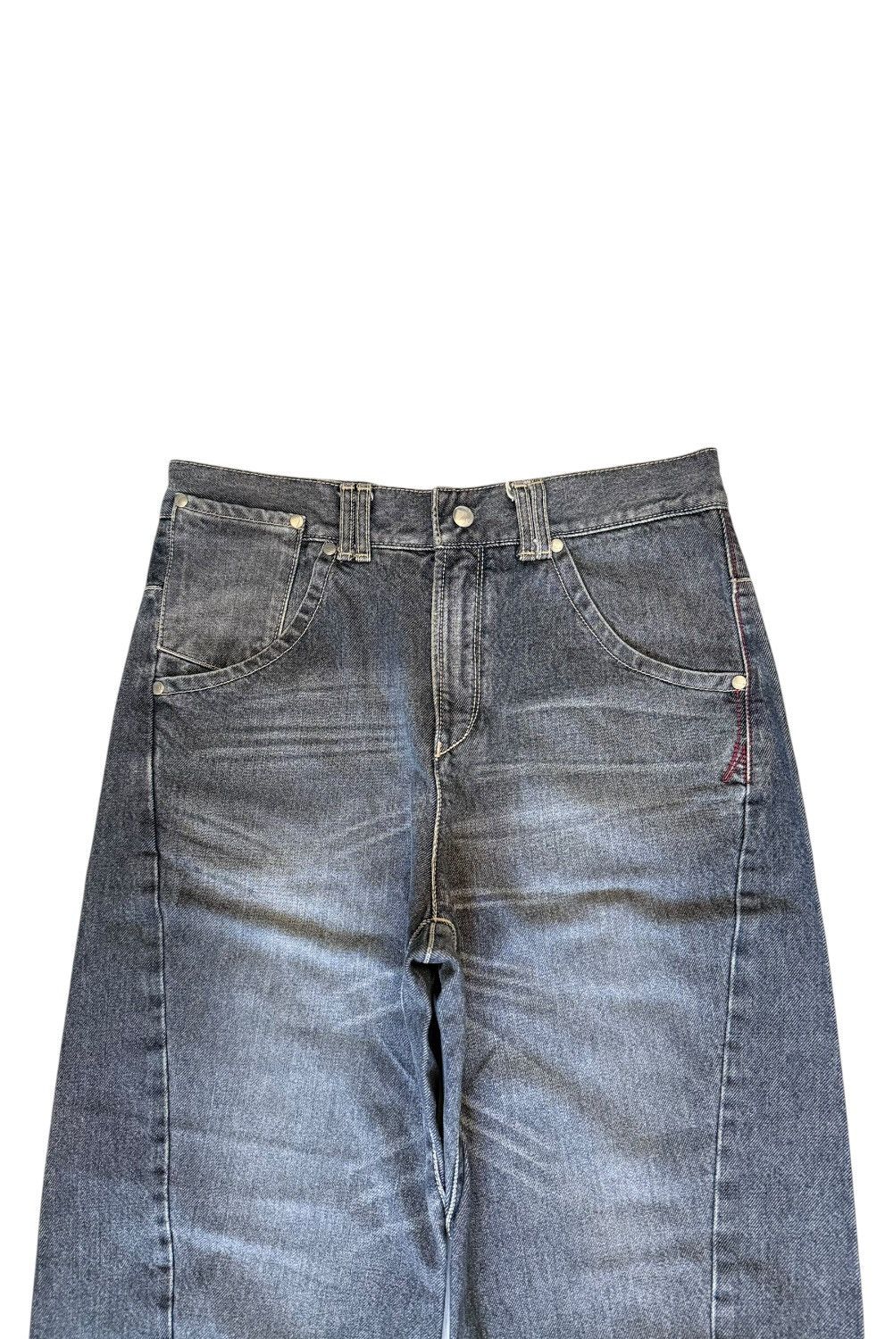 Levi's LEVI’S ENGINEERED JEANS 2009 GREY WASHED TWISTED LEG DENIM Size US 30 / EU 46 - 10 Thumbnail